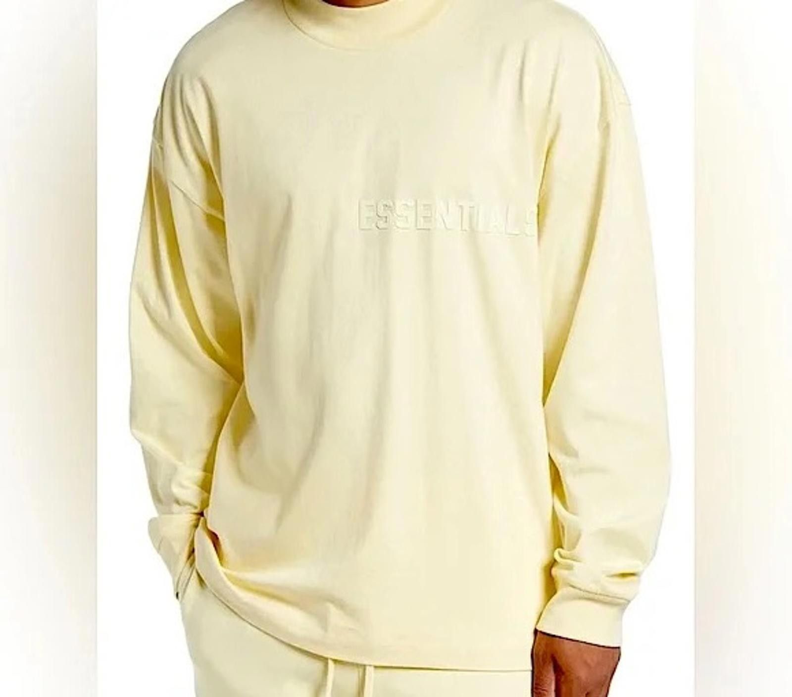 Fear of God Fear of God Essentials L/S Tee Canary Size Small Size US S / EU 44-46 / 1 - 1 Thumbnail