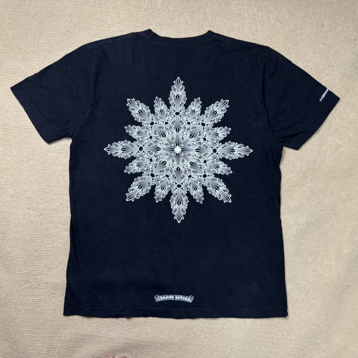 Chrome Hearts Chrome Hearts - Floral Snowflakes Tee | Grailed Chrome Hearts Chrome Hearts - Floral Snowflakes Tee | Grailed