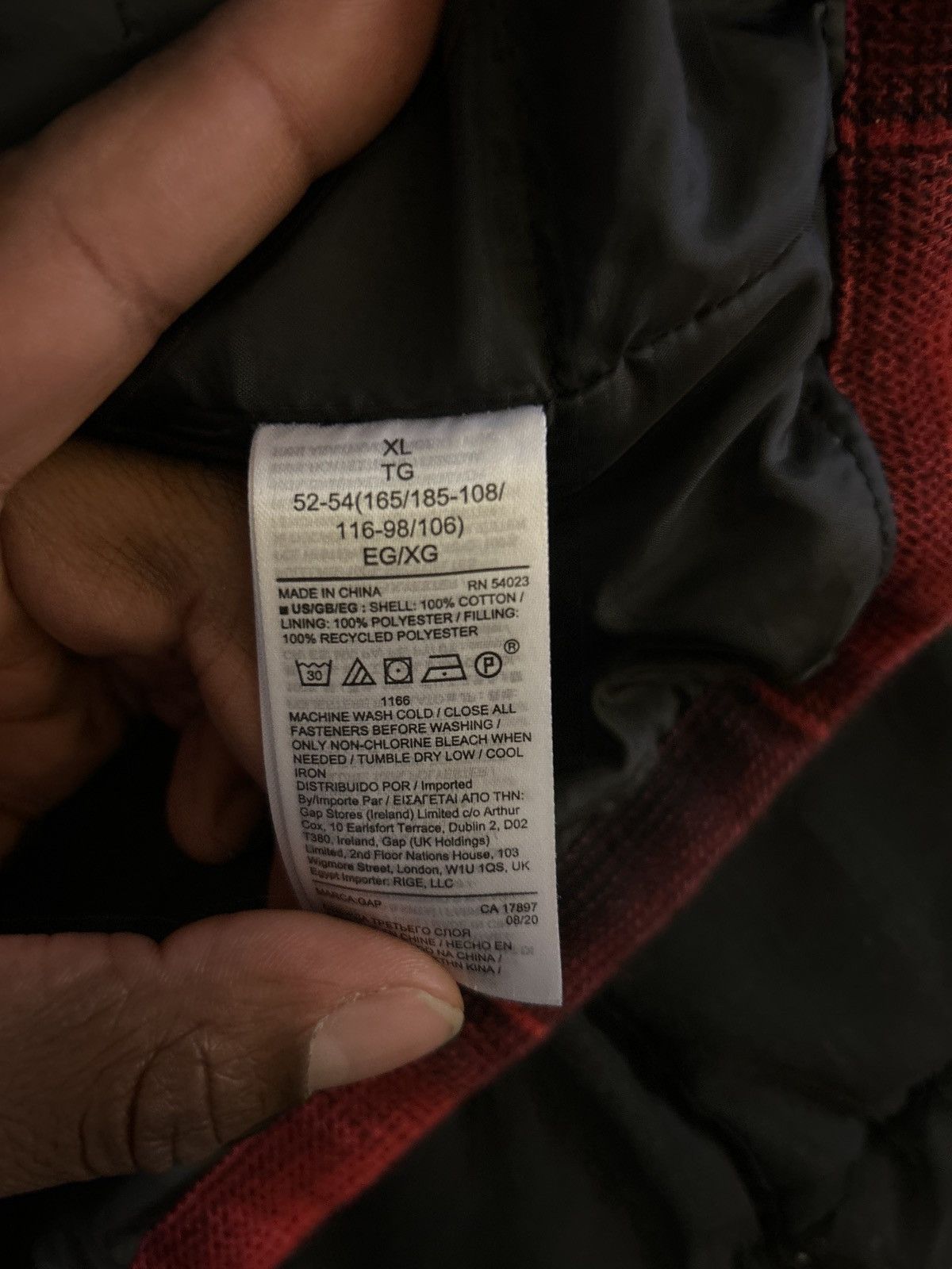 Gap Japan Gap quilted jacket Size US XL / EU 56 / 4 - 5 Thumbnail
