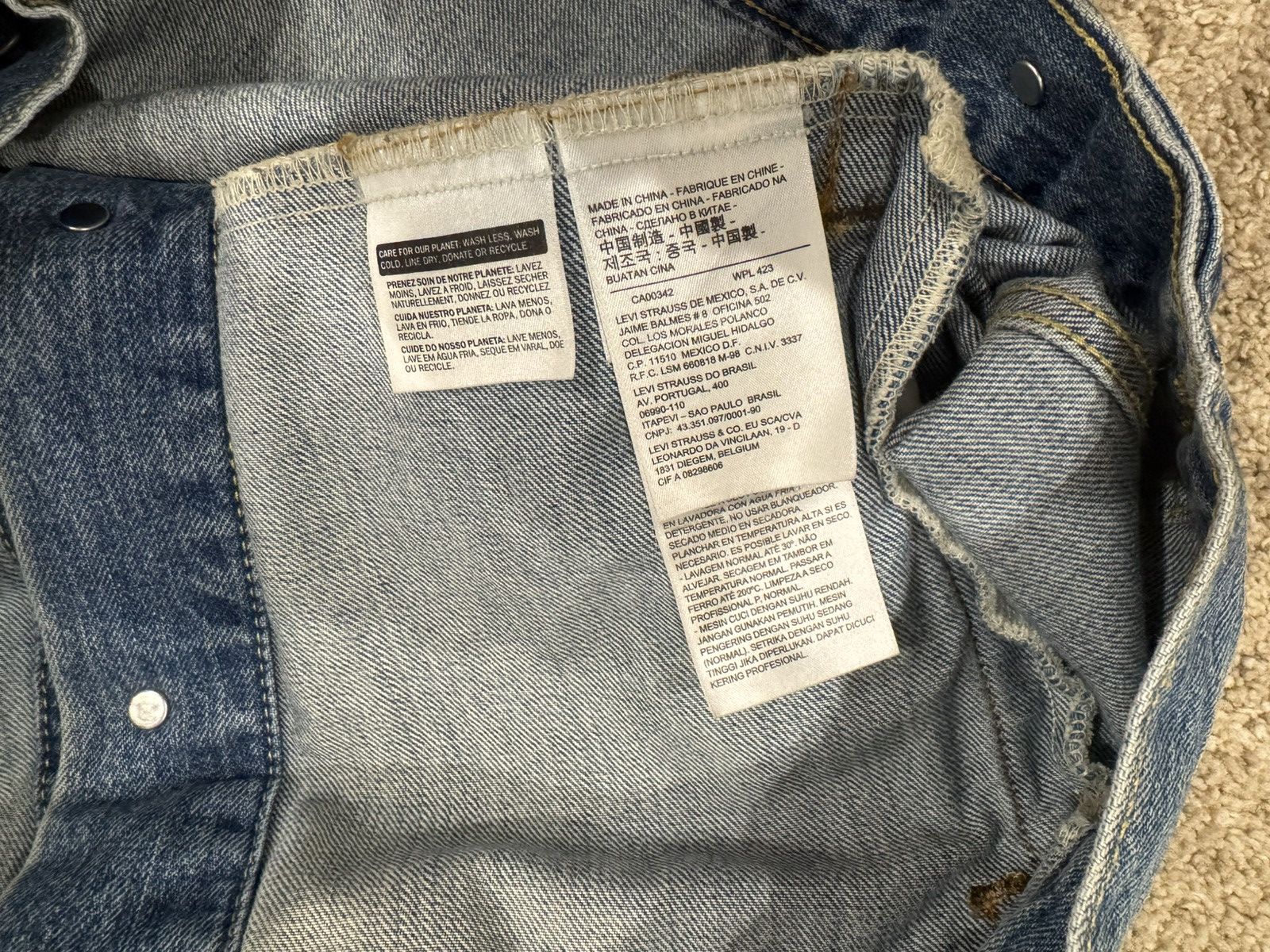 Levi's Levi’s Denim Jacket Size L Size US L / EU 52-54 / 3 - 3 Thumbnail