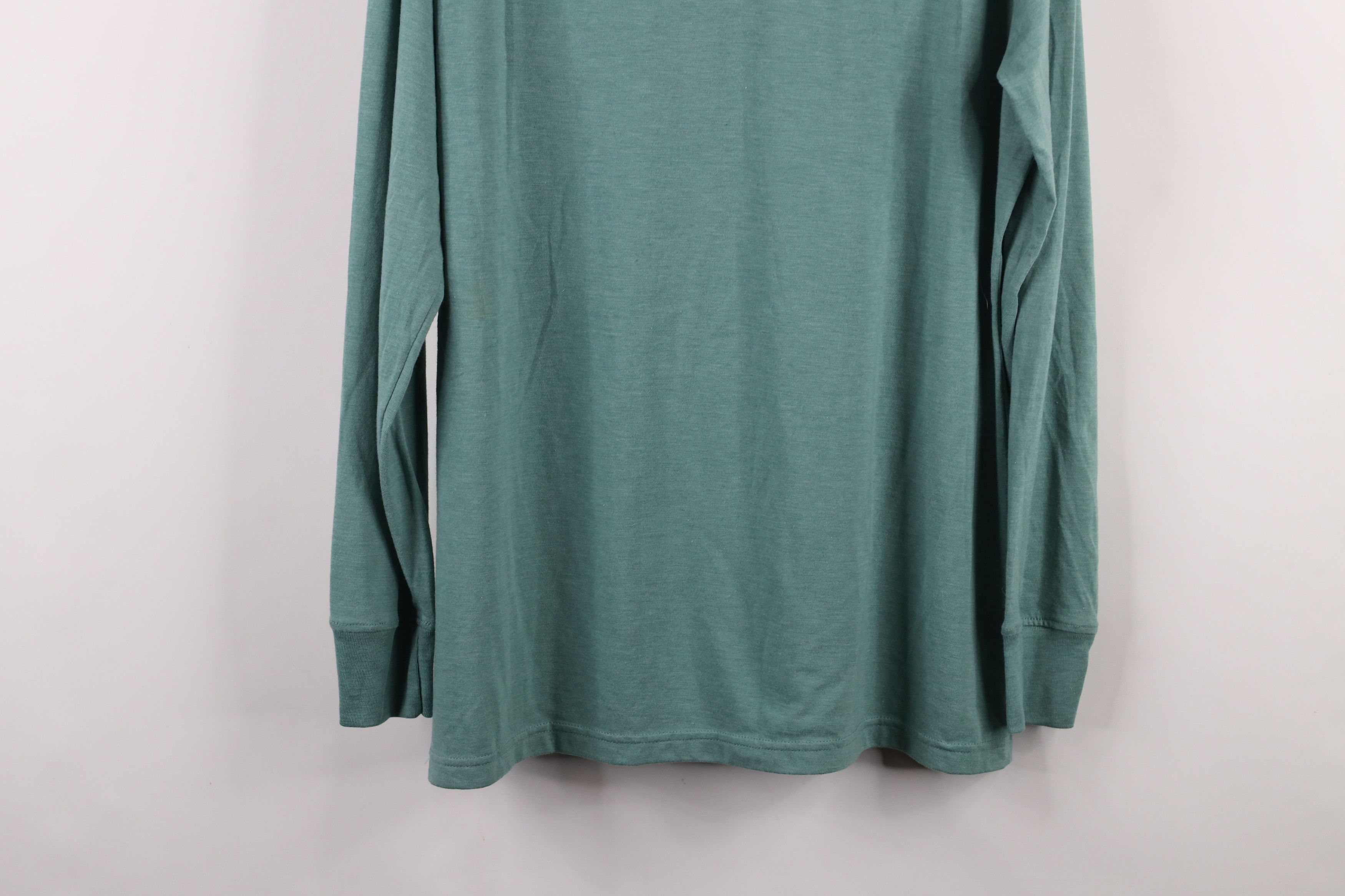 The North Face × Vintage The North Face Van Jersey Knit Long Sleeve T-Shirt Green Size XL / US 12-14 / IT 48-50 - 11 Thumbnail