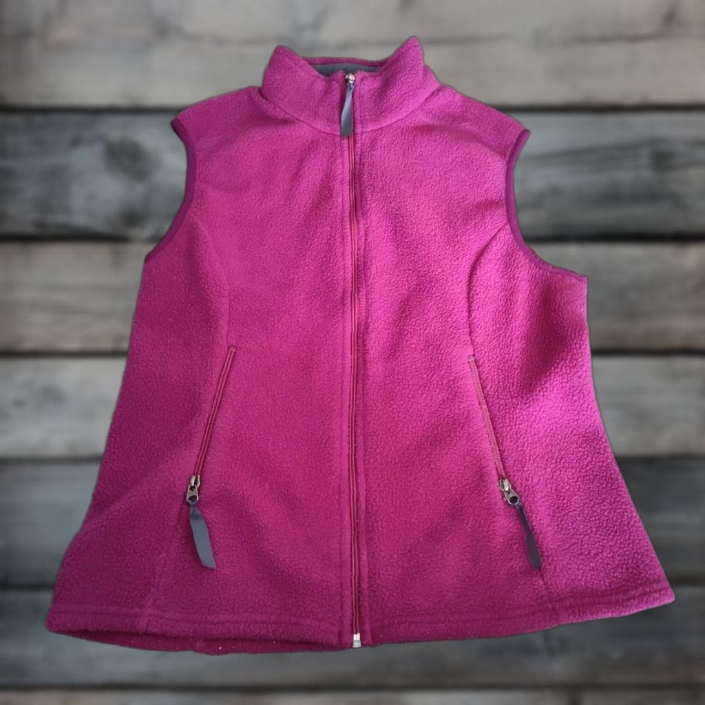 Patagonia Vintage Yes Patagonia Synchilla Women's Full Zip Fleece Vest Made In USA Size L Size L / US 10 / IT 46 - 1 Thumbnail