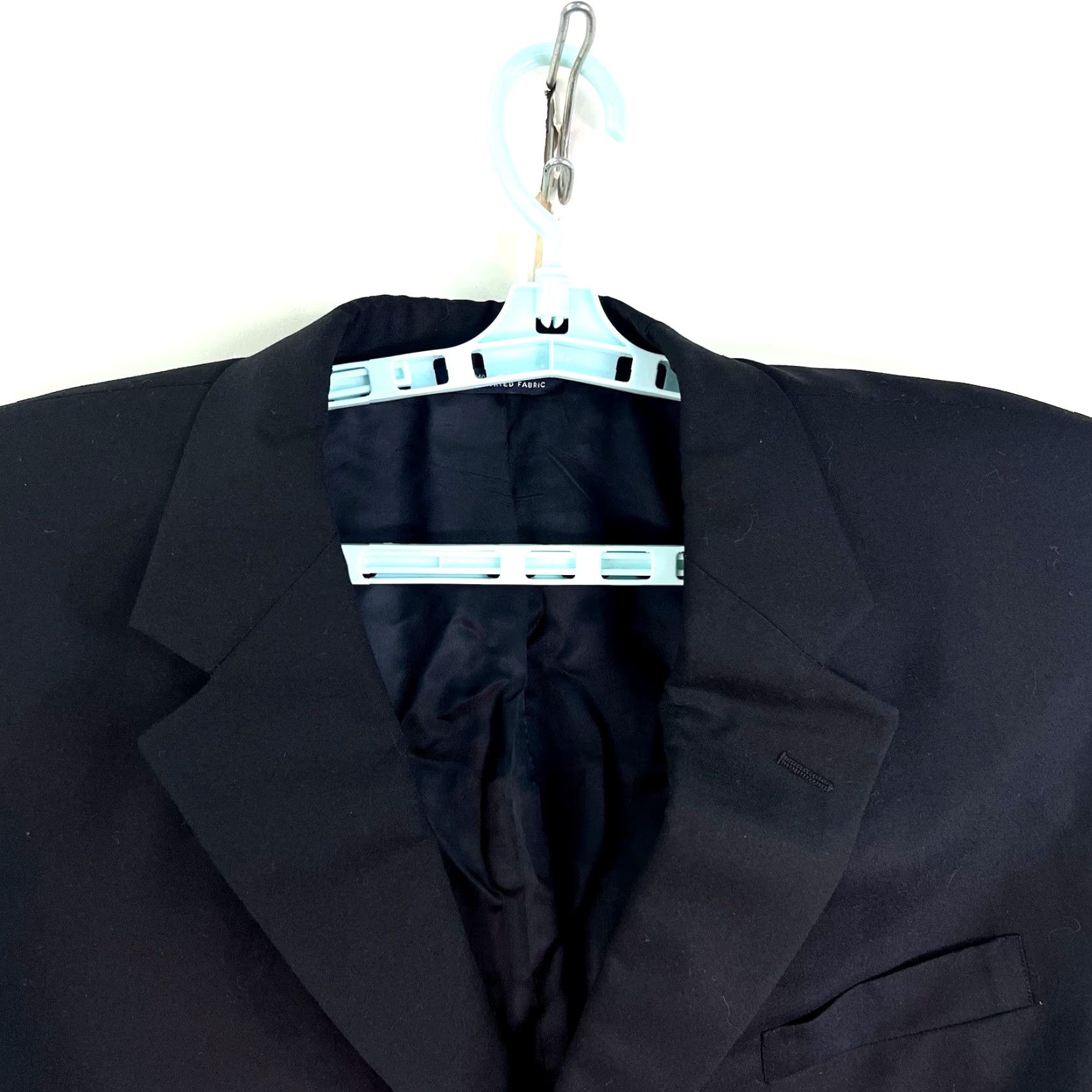Brooks Brothers Brooks Brothers 100% Wool Tuxedo Blazer Men’s Size 46 Blue Solid 2-Piece Classic USA Size 46R - 3 Thumbnail