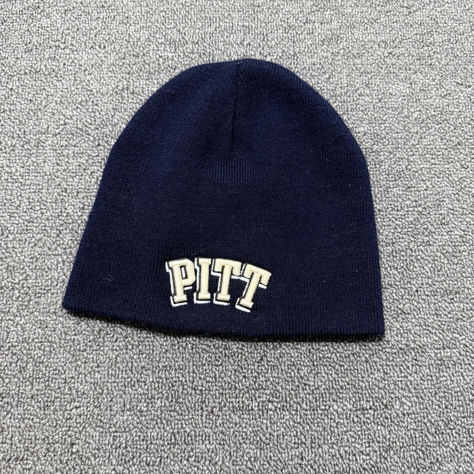 Top Of The World VTG Pittsburgh “Pitt” Panthers Navy Top Of The World Beanie Size ONE SIZE - 1 Thumbnail