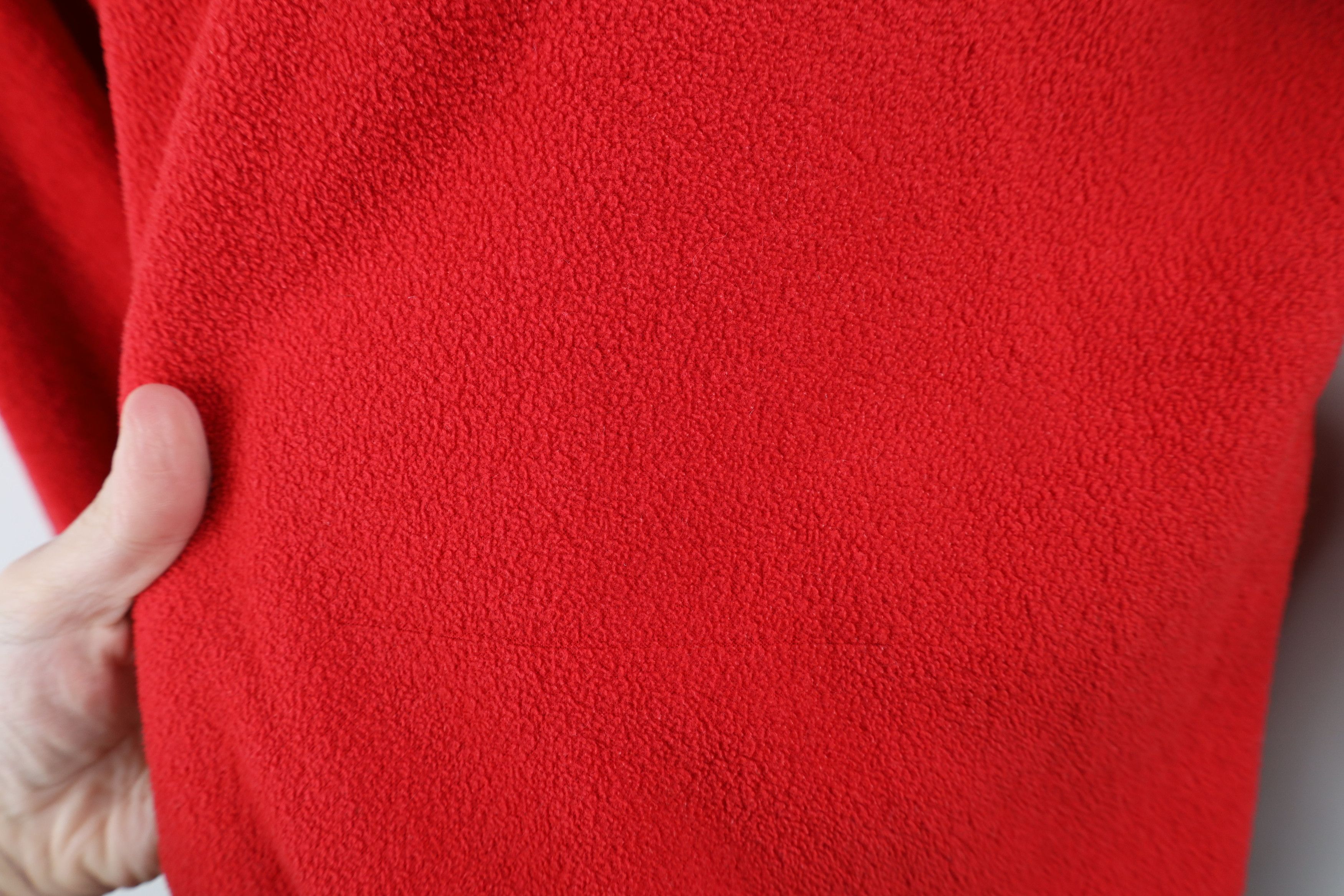 Vintage Vintage 90s University of Nebraska Fleece Sweatshirt Red Size US XXL / EU 58 / 5 - 5 Thumbnail