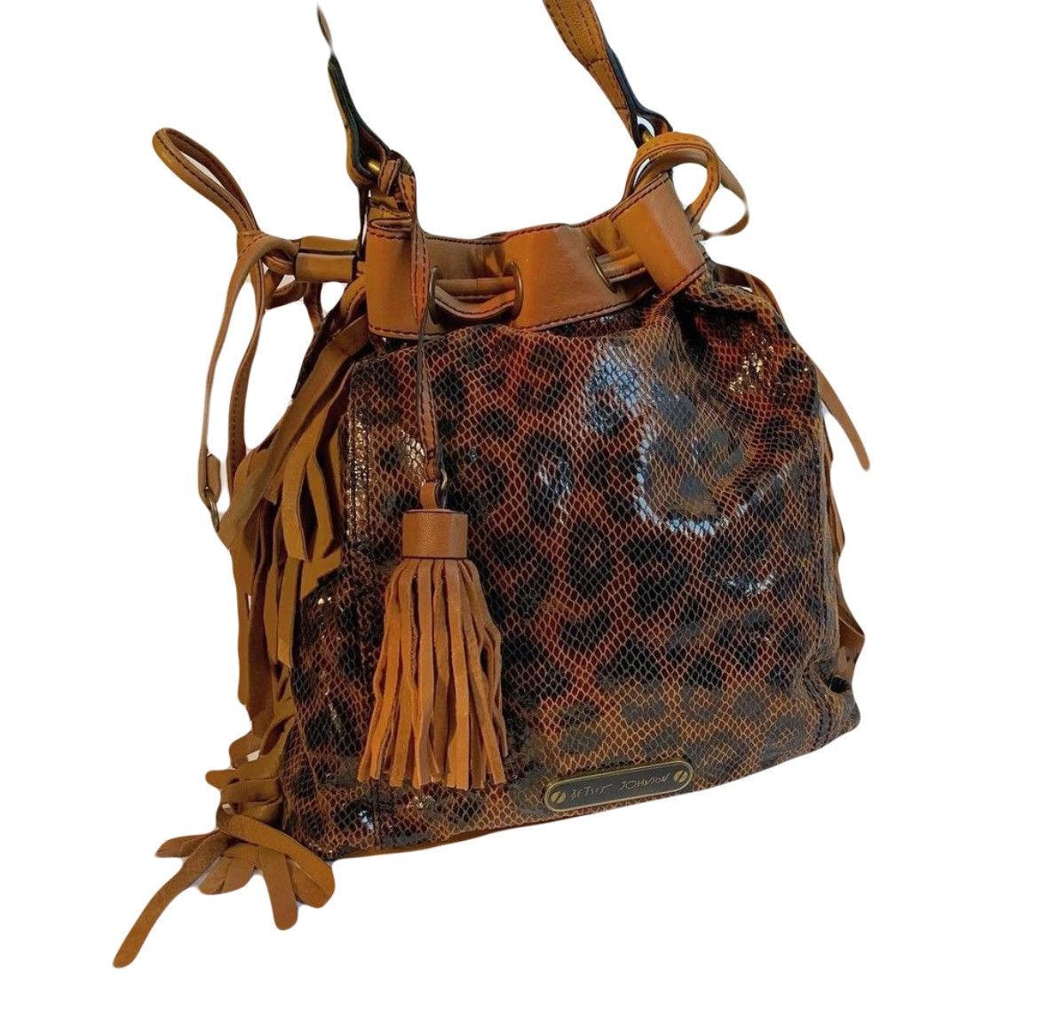 Betsey Johnson Vintage 90s Betsey Johnson hobo bags 🐆 Size ONE SIZE - 4 Thumbnail