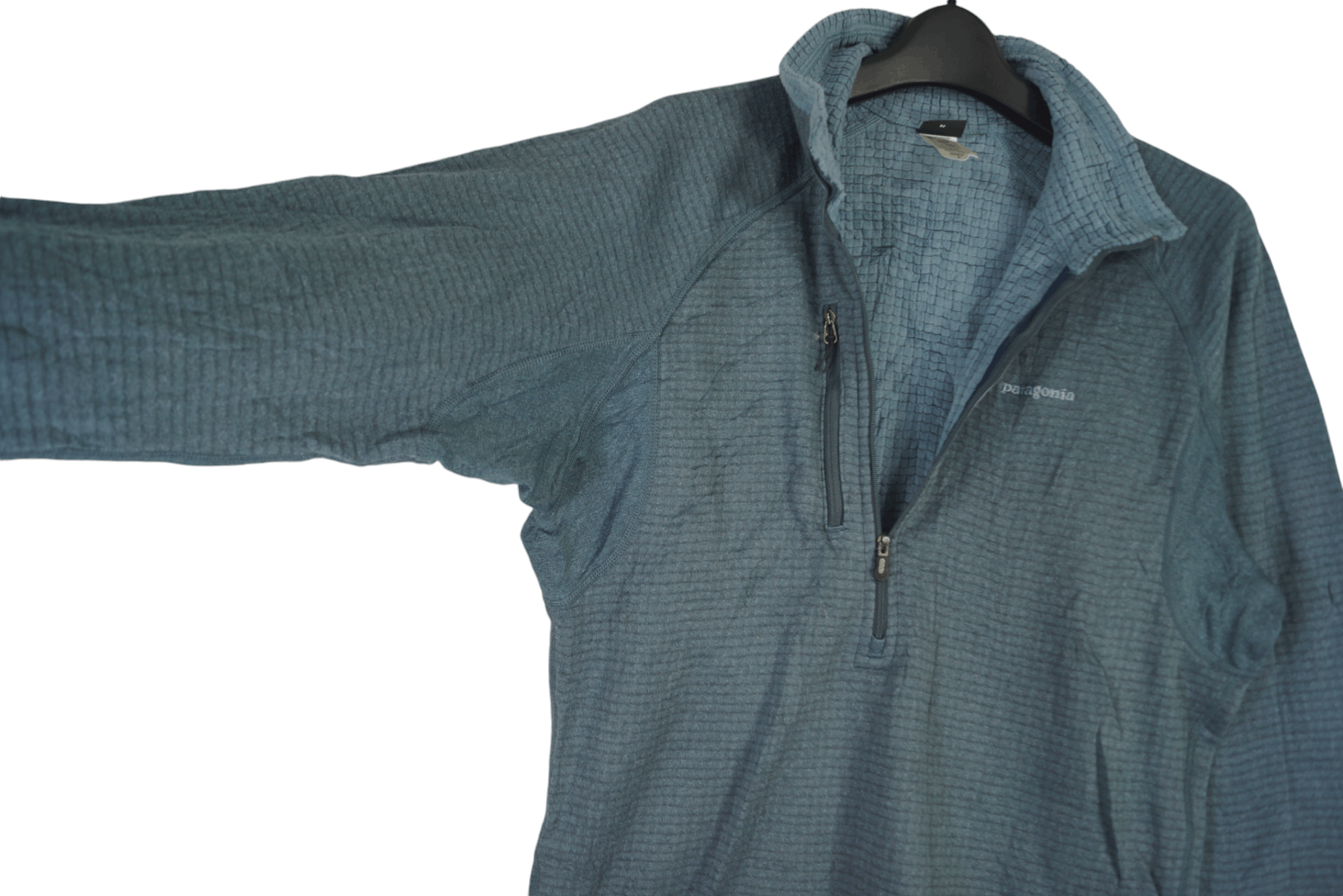 Patagonia × Vintage Patagonia Sweater Half Zipper Small Spell Out Size US S / EU 44-46 / 1 - 5 Thumbnail