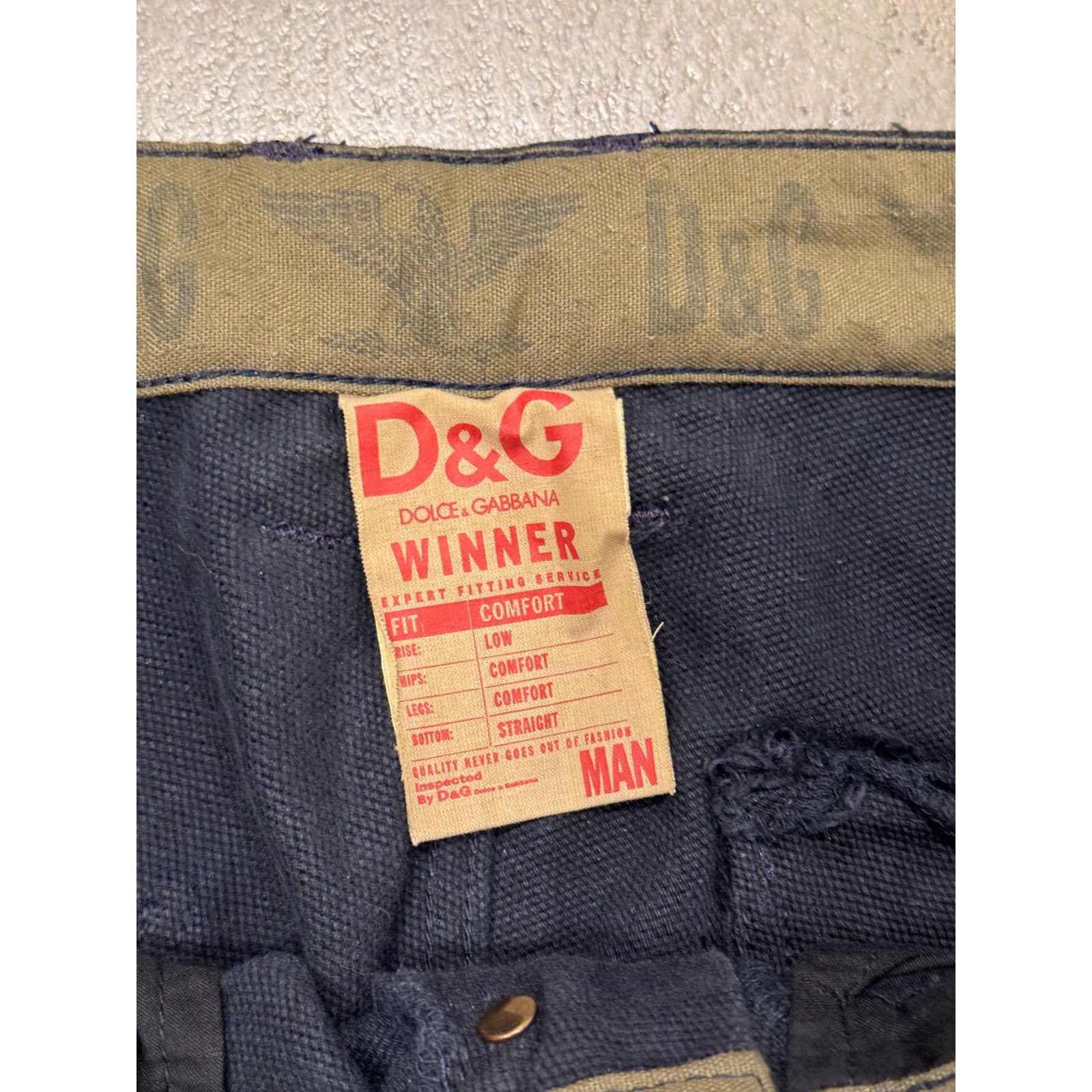 Dolce & Gabbana A/W 2006 Dolce & Gabbana military cargo pants Size US 32 / EU 48 - 4 Thumbnail