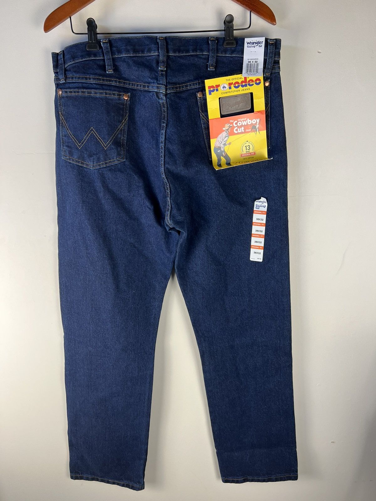 Vintage × Wrangler Wrangler Cowboy Cut Jeans Size US 35 - 2 Thumbnail
