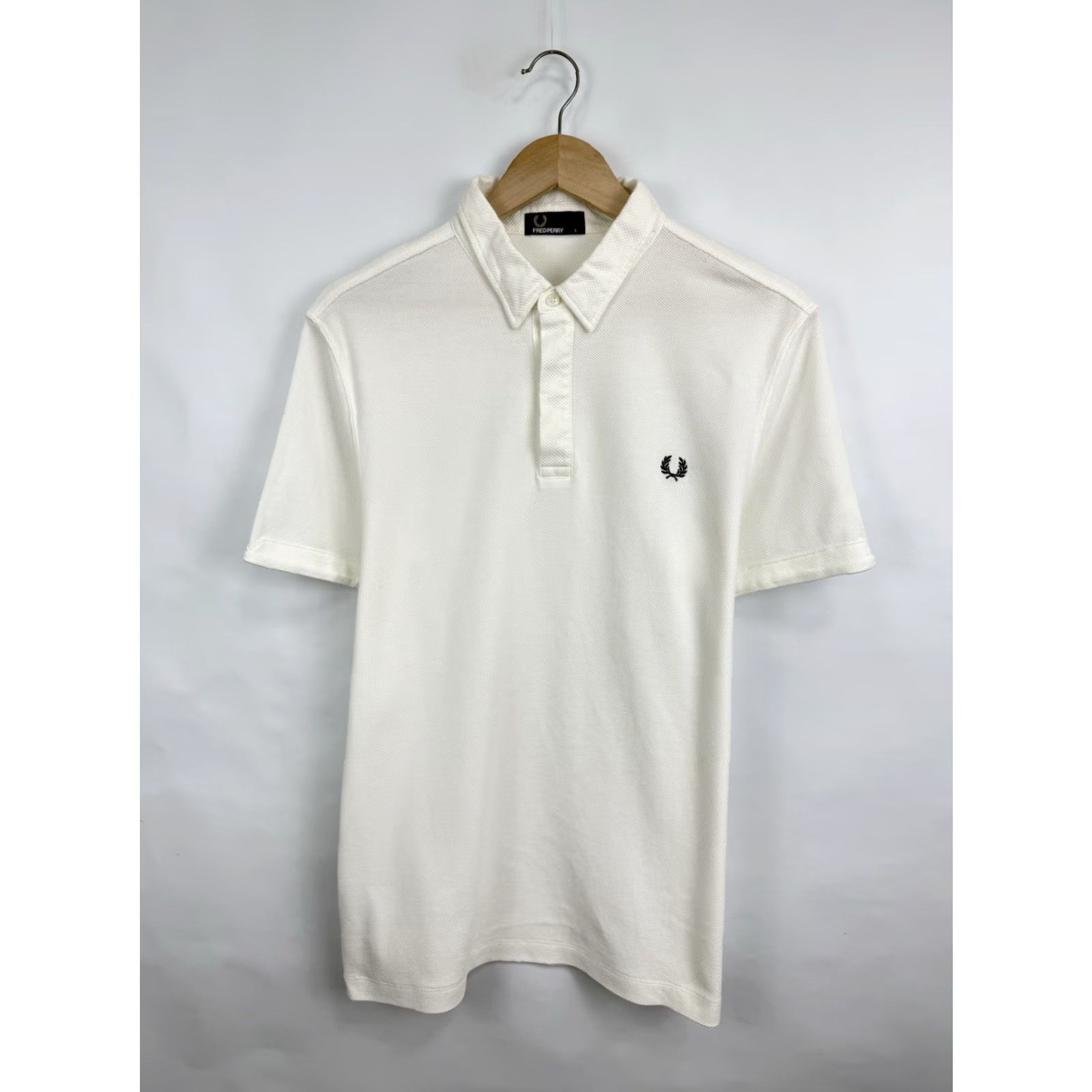 Fred Perry VINTAGE Fred Perry Tennis Polo T-Shirt Men L White Retro 90s Y2K Rare Hype Retro Polo Tee Size US L / EU 52-54 / 3 - 5 Thumbnail