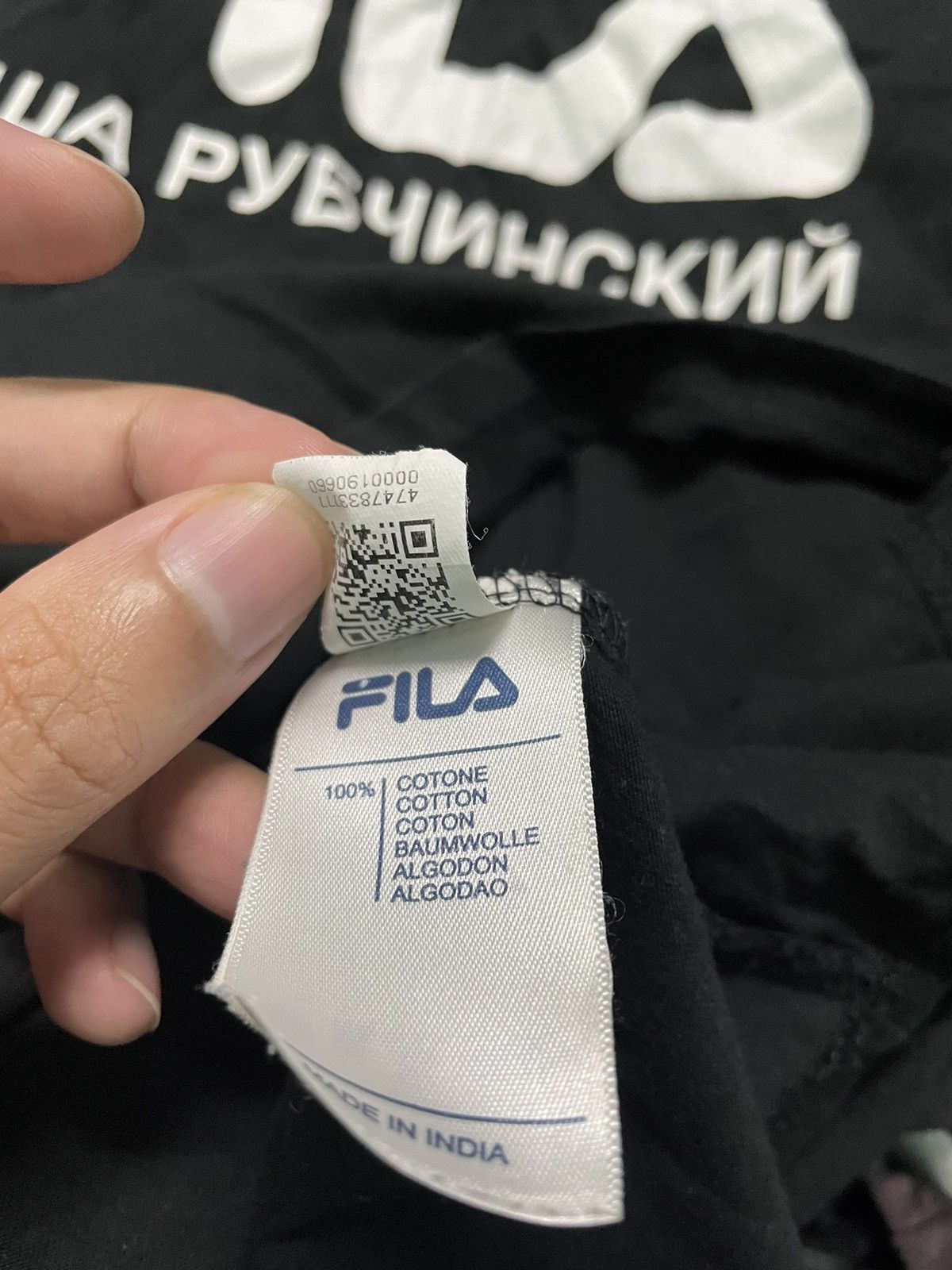 Fila × Gosha Rubchinskiy Fila x Gosha A$AP ROCKY big logo Size US M / EU 48-50 / 2 - 5 Thumbnail