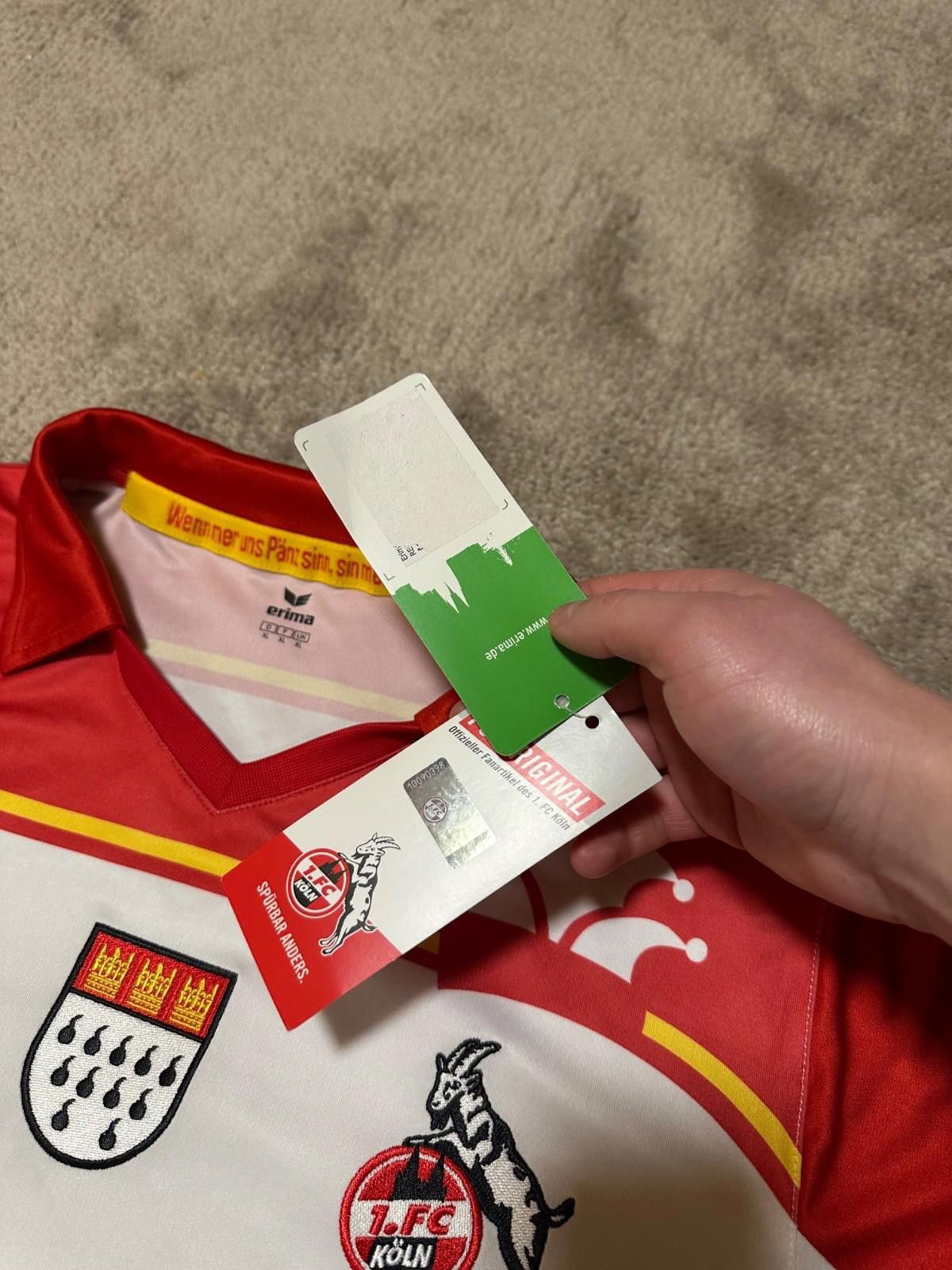 Erima 2016-17 Koln Fastelovend Special Edition Football Shirt Size US XL / EU 56 / 4 - 6 Thumbnail