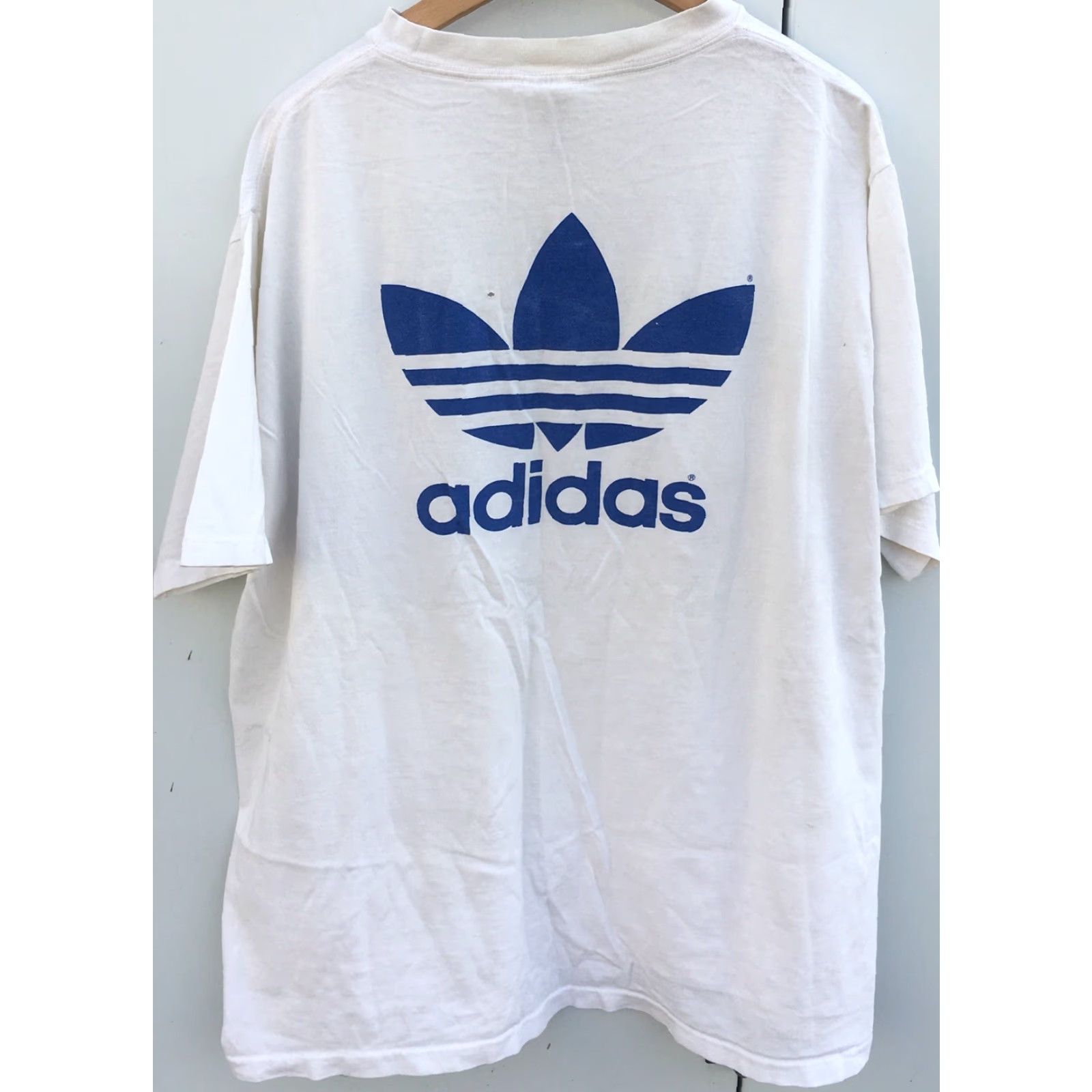 Adidas VINTAGE adidas CYSA Soccer World Cup State Cup 1992 T-Shirt XL Men White 1990s Sportswear Graphic Tee Size US XL / EU 56 / 4 - 4 Thumbnail
