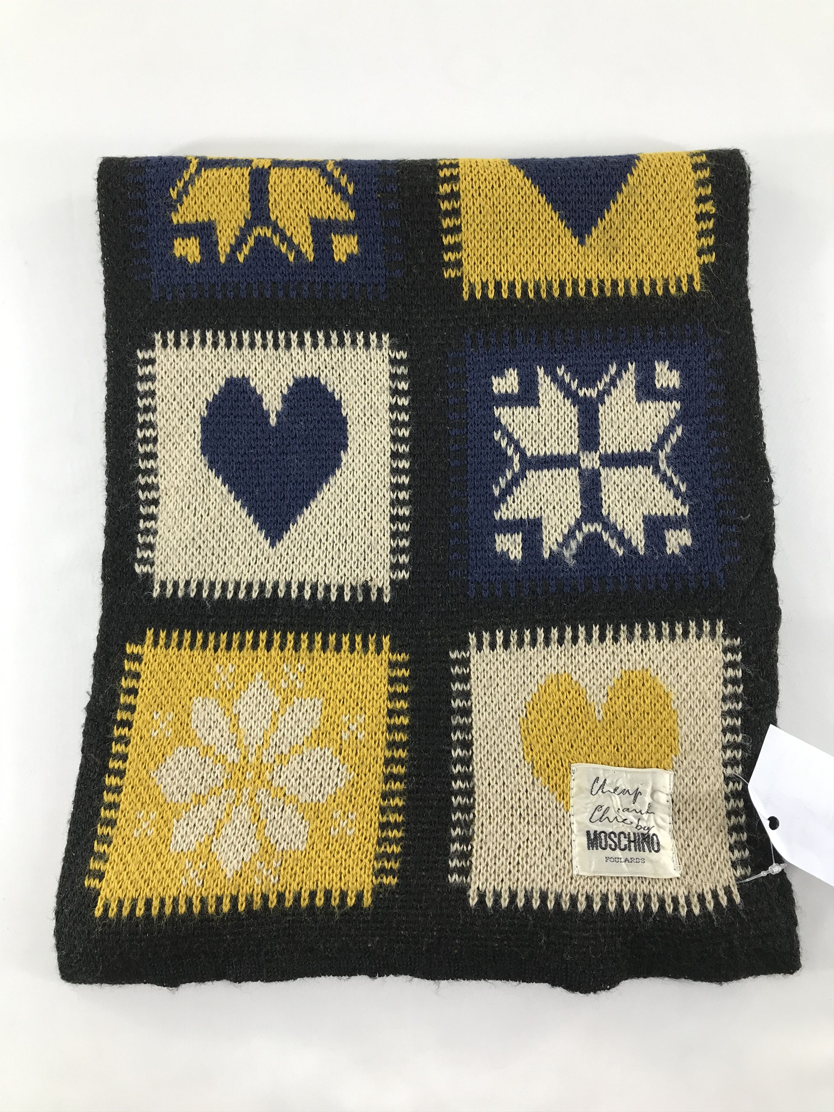 Moschino Vintage Moschino Scarf/Muffler/Neckwear MF1547 Size ONE SIZE - 2 Thumbnail