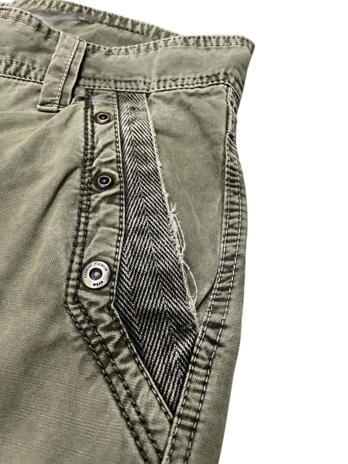 Le Grande Bleu (L.G.B.) × Tete Homme Bapai Japan Multi Pocket Bondage Baggy Cargo Pants Size US 34 / EU 50 - 13 Thumbnail