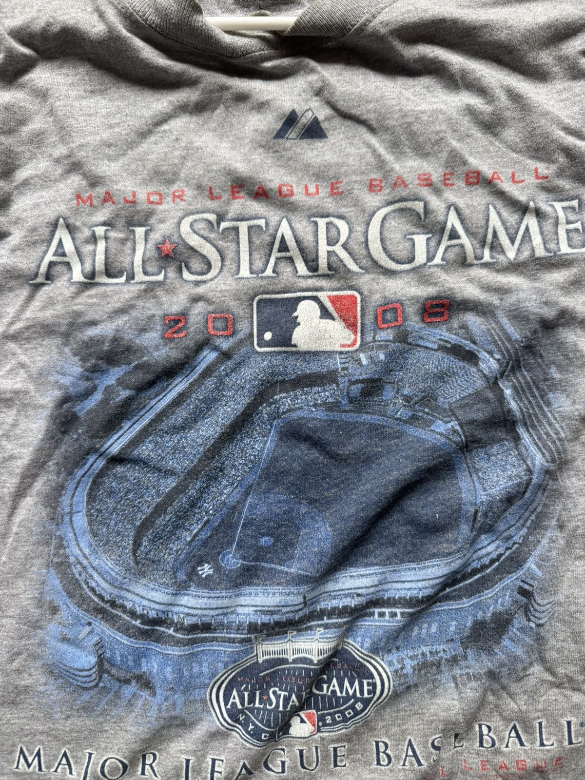 MLB Grey MLB All Star game shirt 2008 Size US L / EU 52-54 / 3 - 2 Thumbnail