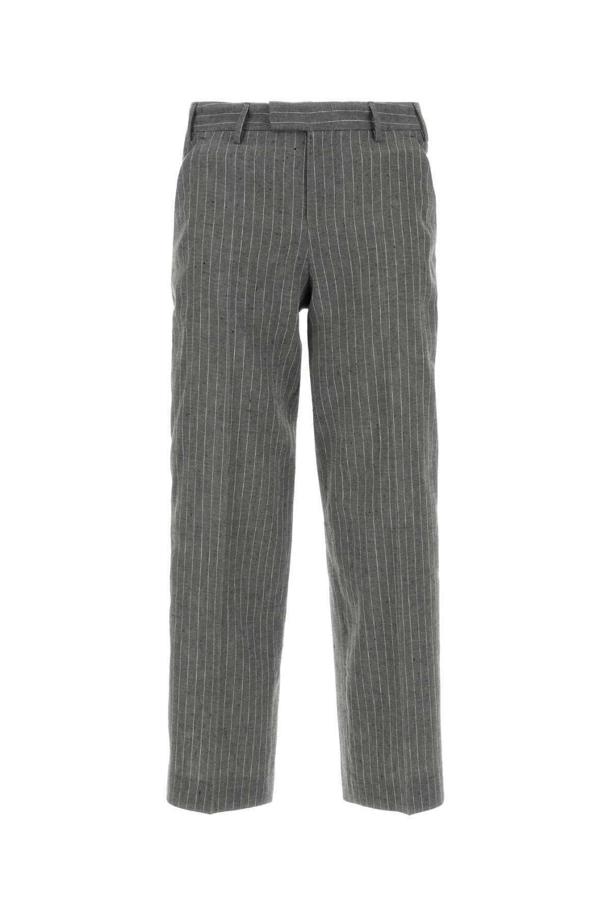 PT Torino Embroidered Linen Blend Emma Pant Size 32" / US 10 / IT 46 - 1 Thumbnail