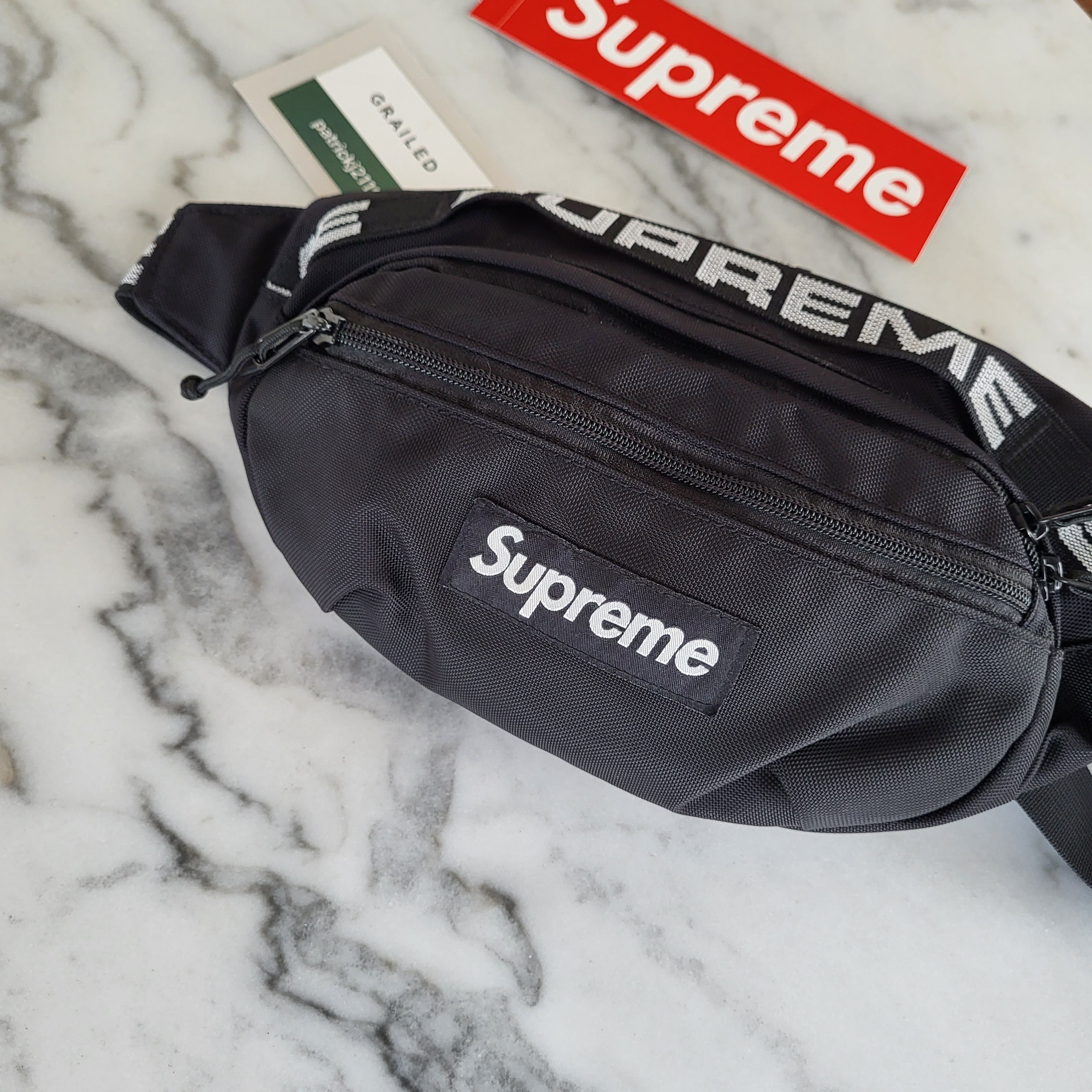 Supreme Supreme Waist Bag (SS18) Black Size ONE SIZE - 4 Thumbnail