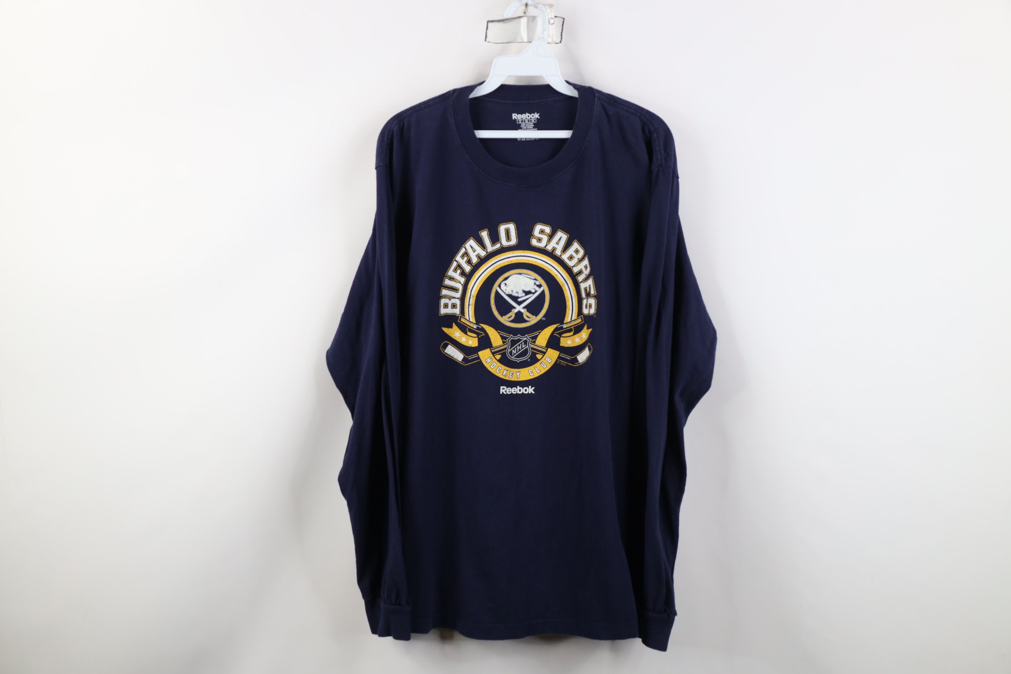Reebok Vintage Reebok Buffalo Sabres Hockey Long Sleeve T-Shirt Size US XL / EU 56 / 4 - 1 Thumbnail