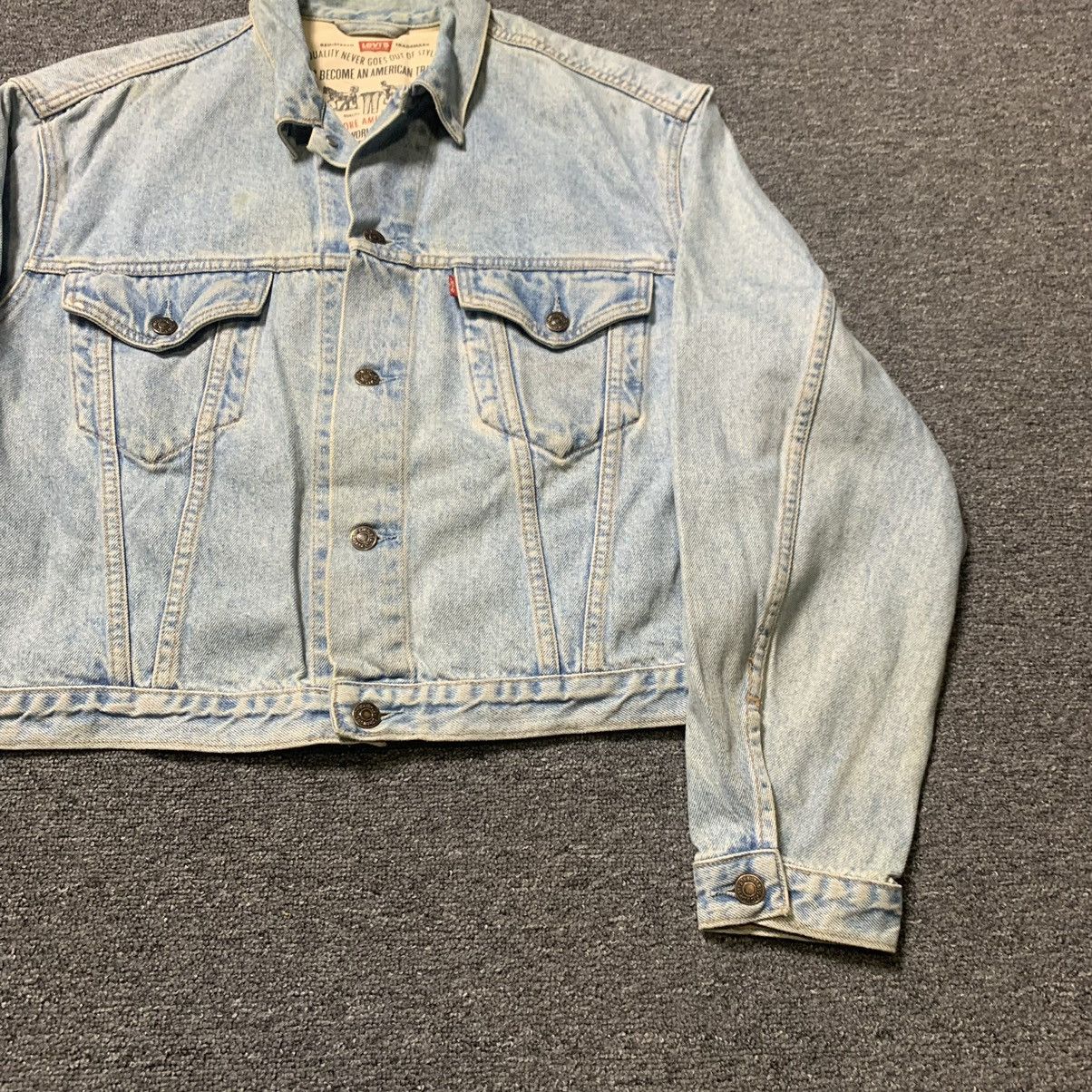 Levi's 1970s Levi’s 70505 Type 3 Denim Trucker Jacket Size US XL / EU 56 / 4 - 5 Thumbnail
