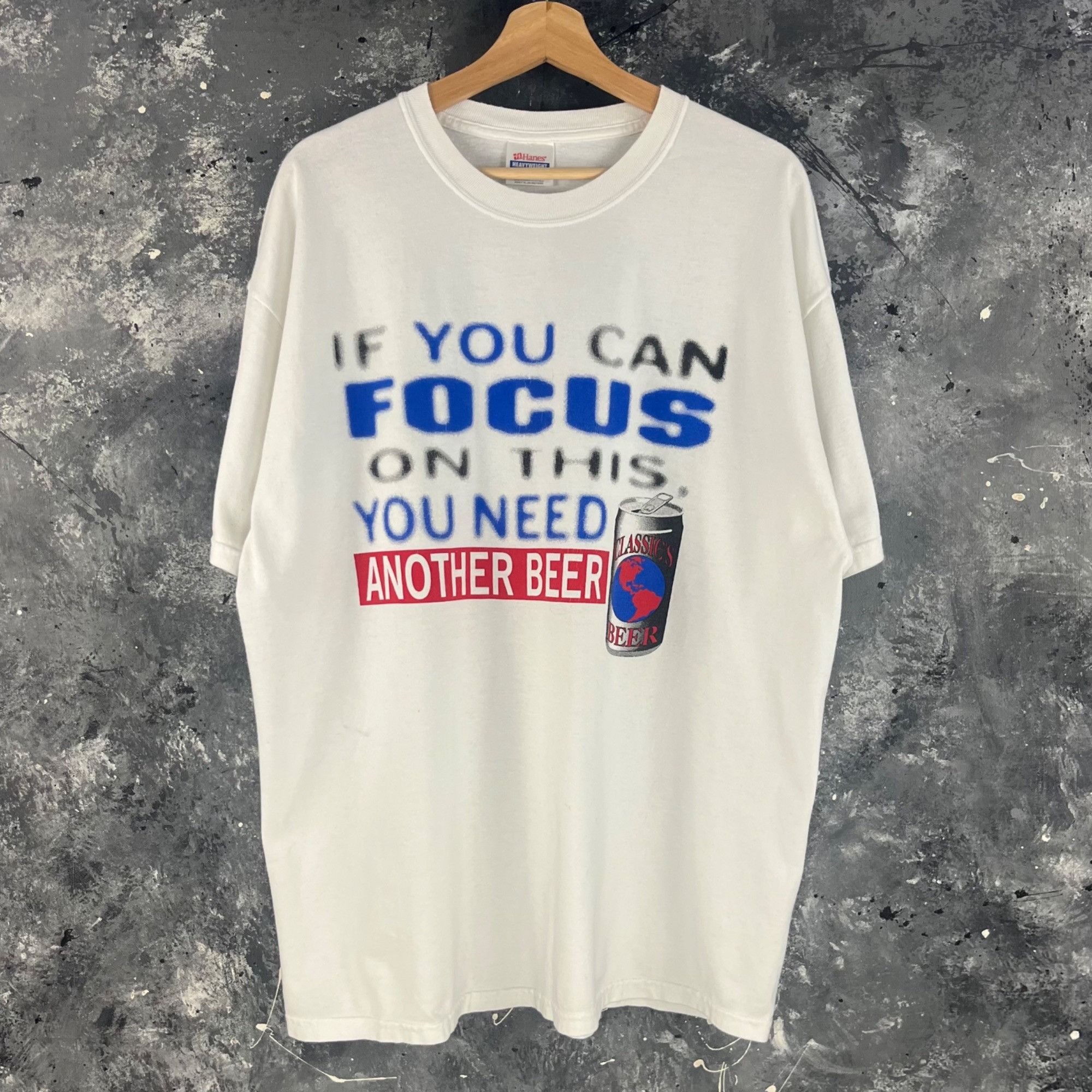 Vintage Vintage 90’s Beer humor shirt Size US XL / EU 56 / 4 - 1 Thumbnail