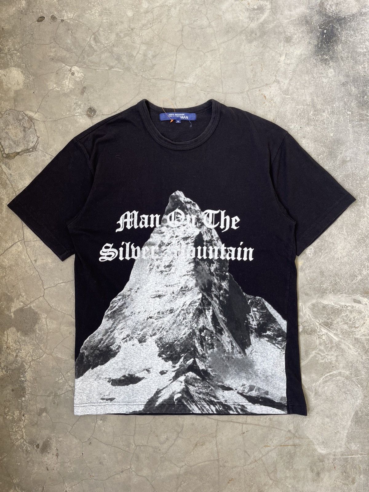 Comme des Garcons Homme Plus × Junya Watanabe × Rei Kawakubo F/W 2004 Junya Watanabe Man On The Silver Mountain Tee Size US M / EU 48-50 / 2 - 7 Thumbnail