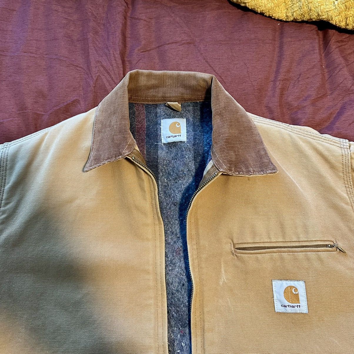 Carhartt Carhartt J01 Detroit Jacket - LARGE Size US L / EU 52-54 / 3 - 8 Thumbnail