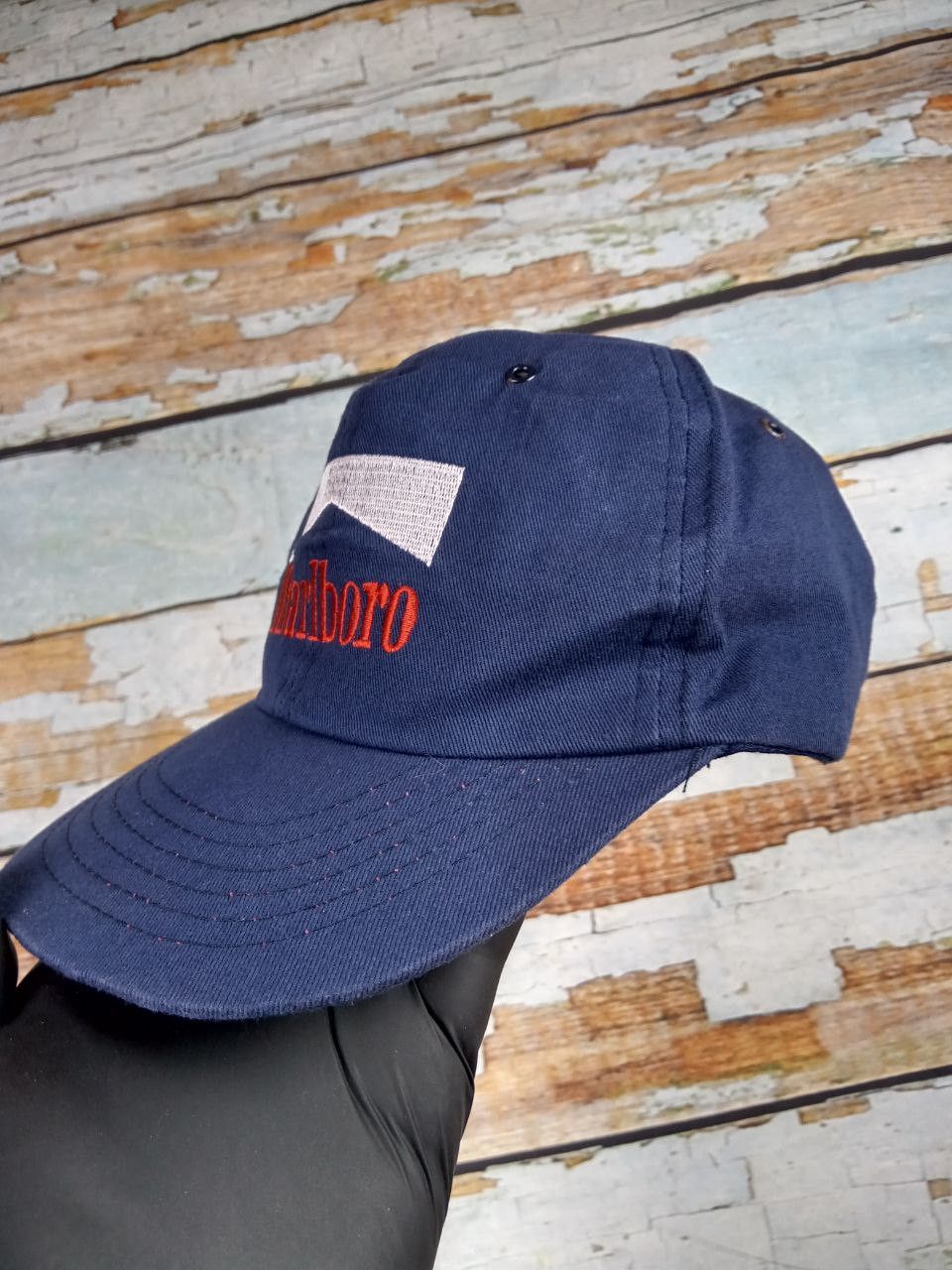 Marlboro Vintage Marlboro Blue Cap Hat Size ONE SIZE - 2 Thumbnail