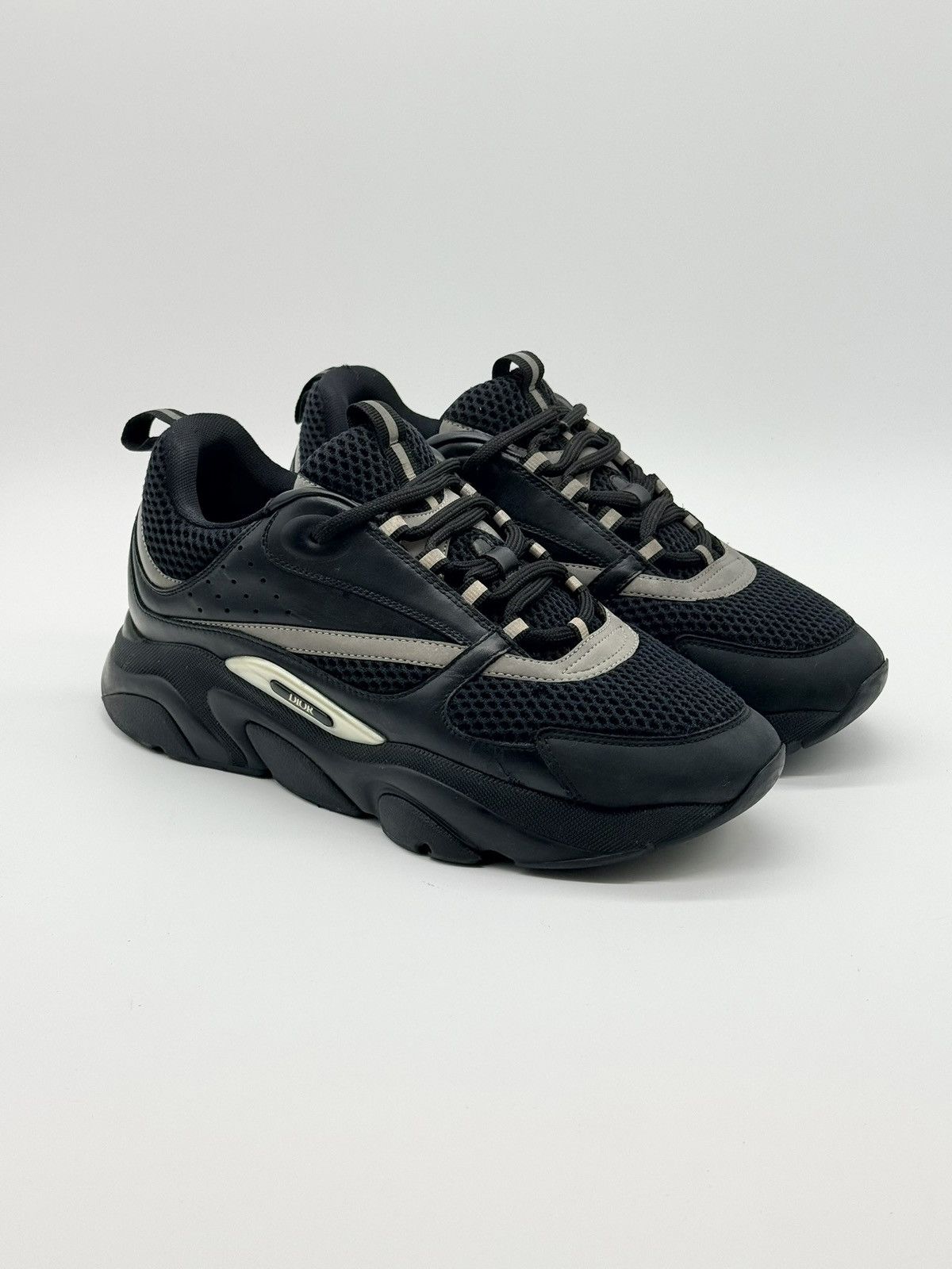 Dior Size 9 - Dior B22 Black Reflective Size US 9 / EU 42 - 1 Thumbnail
