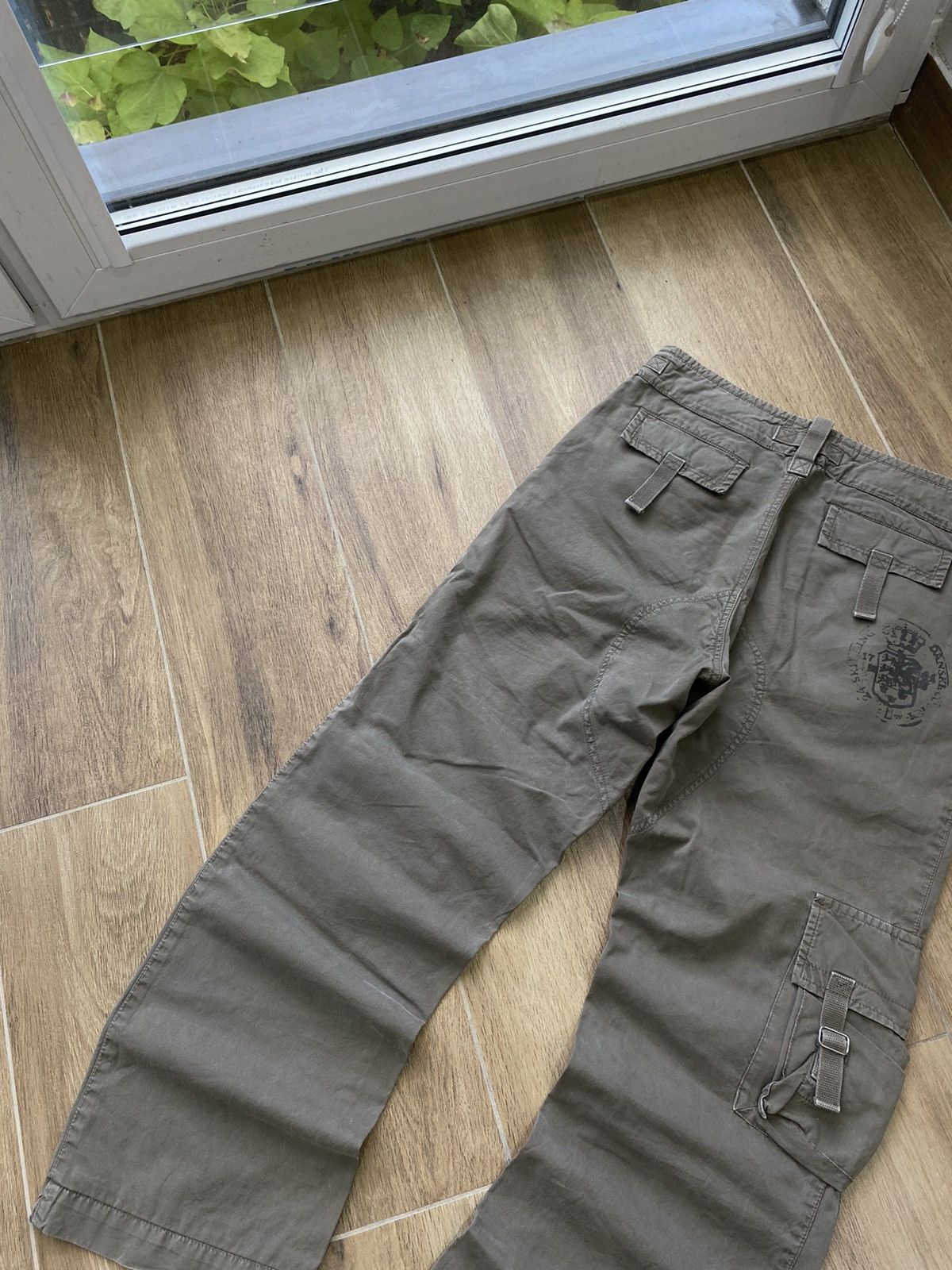 Vintage Vintage Cargo Pants Baggy Wide Avant Garde Japanese Flared Size US 32 / EU 48 - 7 Thumbnail