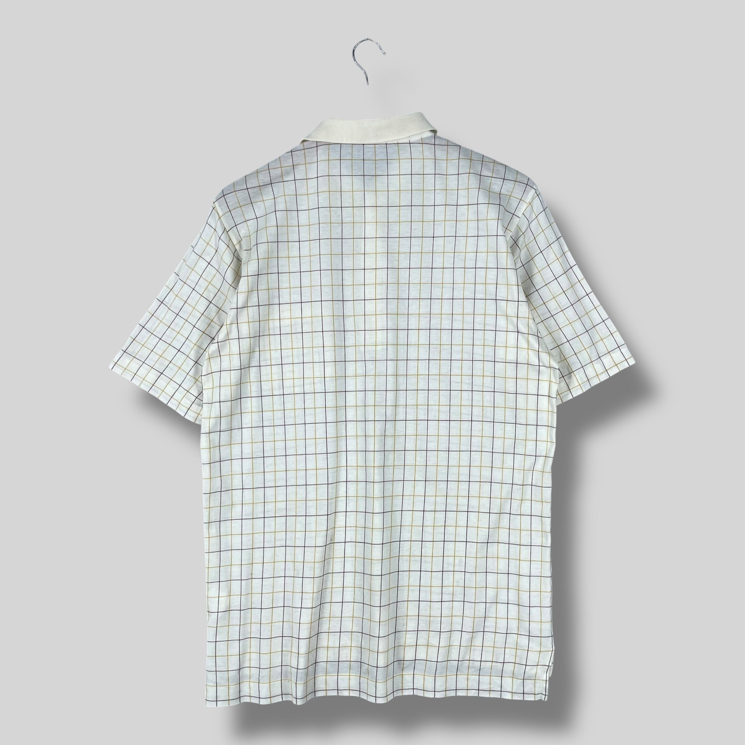 Burberry Vintage BURBERRYS London Plaid Checkered Multi Polo Shirt Size US M / EU 48-50 / 2 - 8 Thumbnail