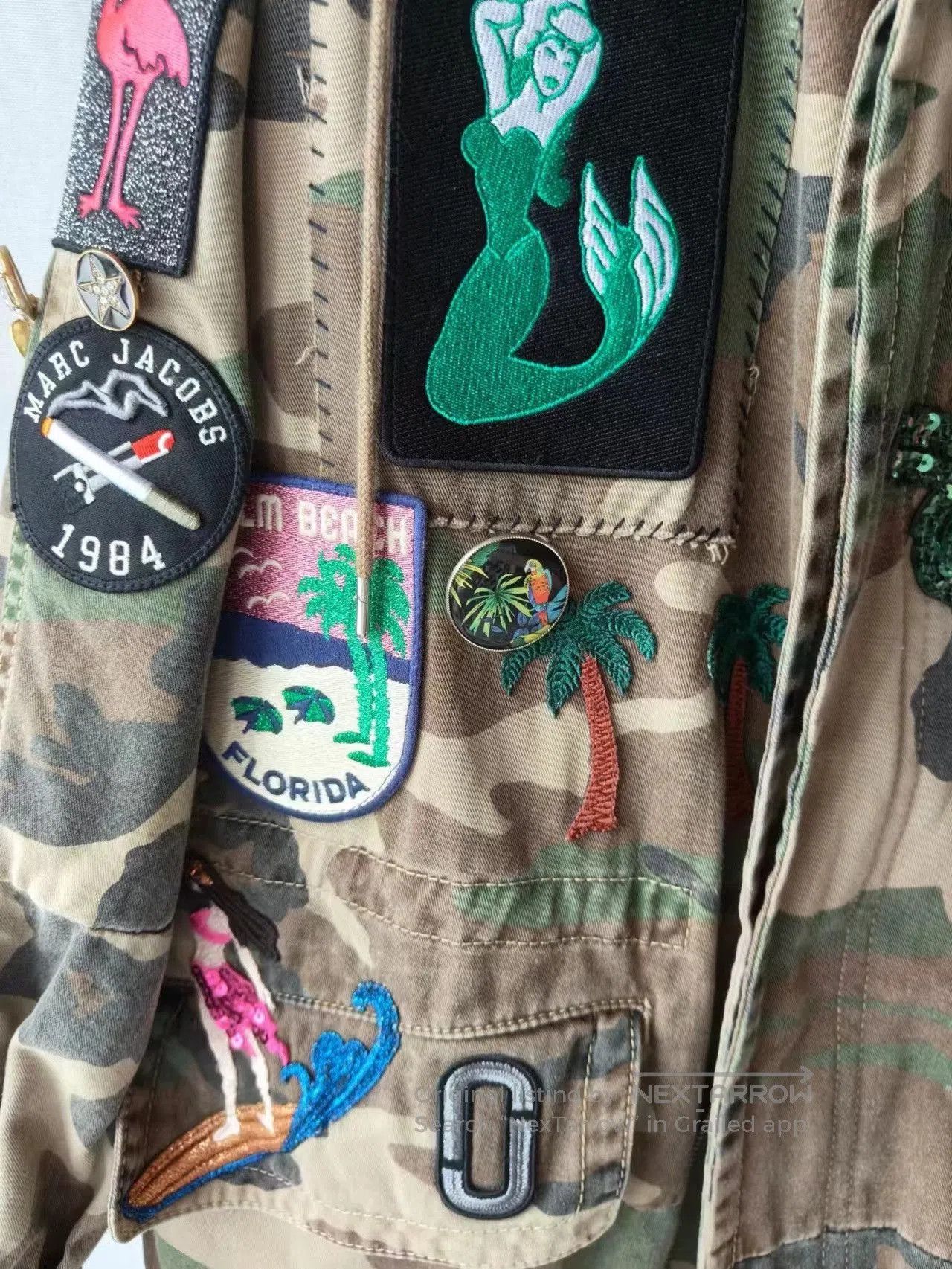Marc Jacobs Marc Jacobs Camouflage Patch Coat. Size M / US 6-8 / IT 42-44 - 8 Thumbnail