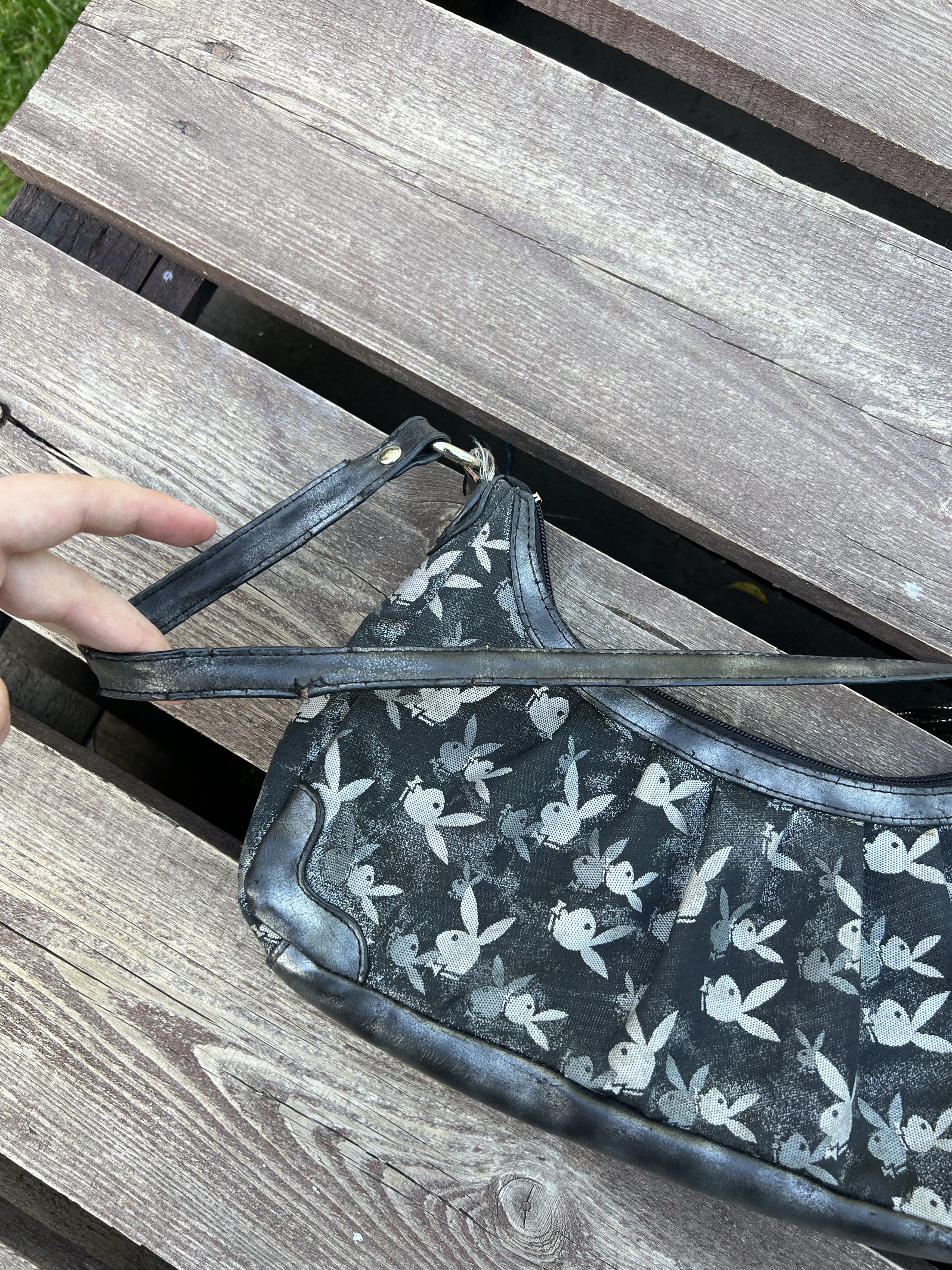 Playboy × Vintage Playboy Vintage Y2K Monogram Logo Bag Size ONE SIZE - 7 Thumbnail