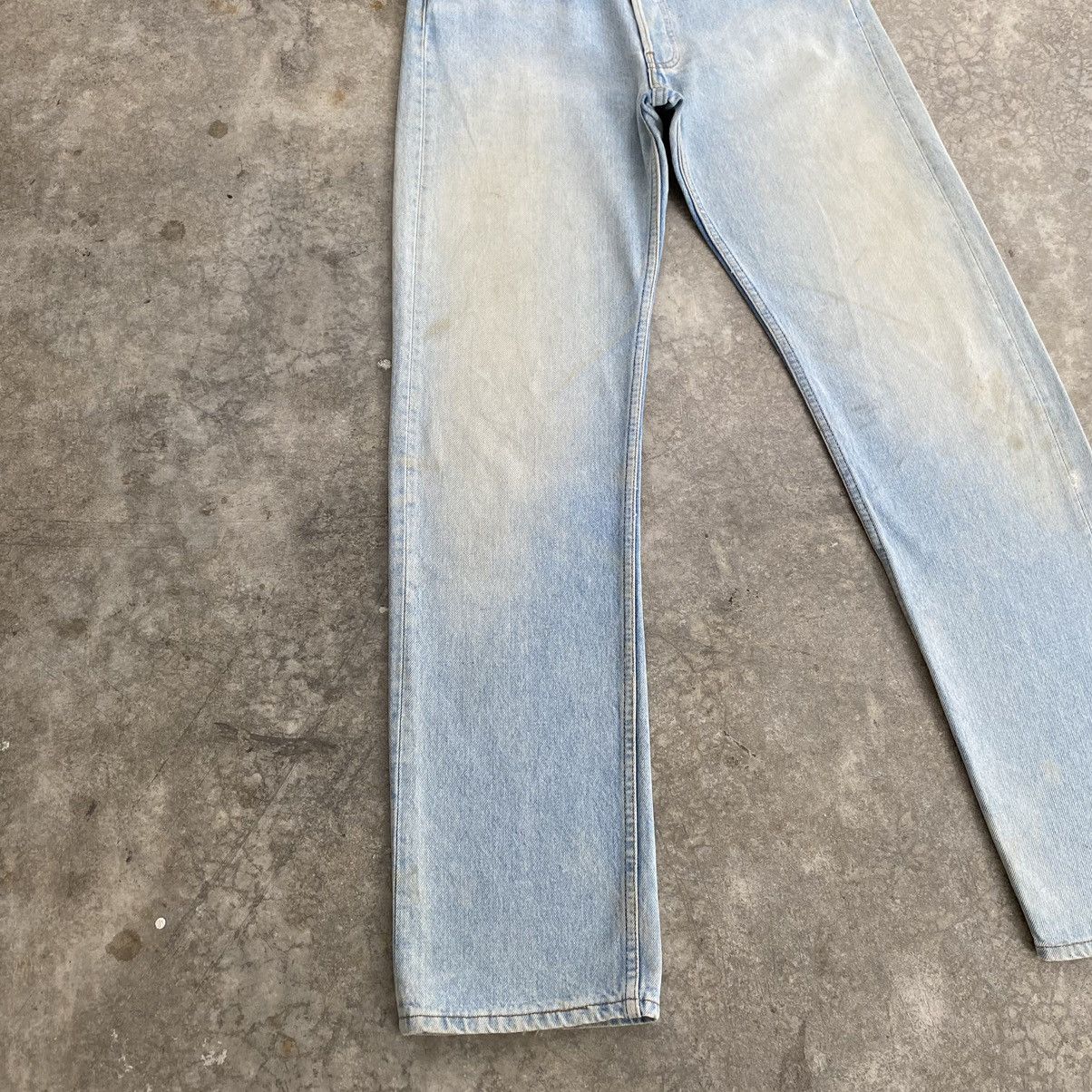 Levi's Vintage 1990 Levis 501 Light Blue Mud Jeans Size US 31 - 4 Thumbnail