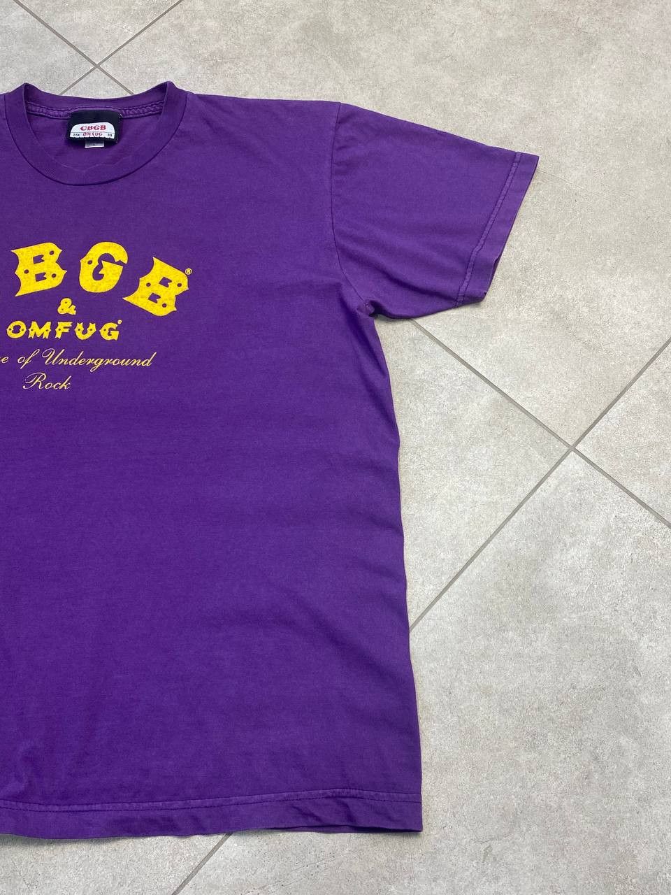 Band Tees Vintage CBGB & OMFUG Home of Underground Rock T-Shirt Size US L / EU 52-54 / 3 - 7 Thumbnail