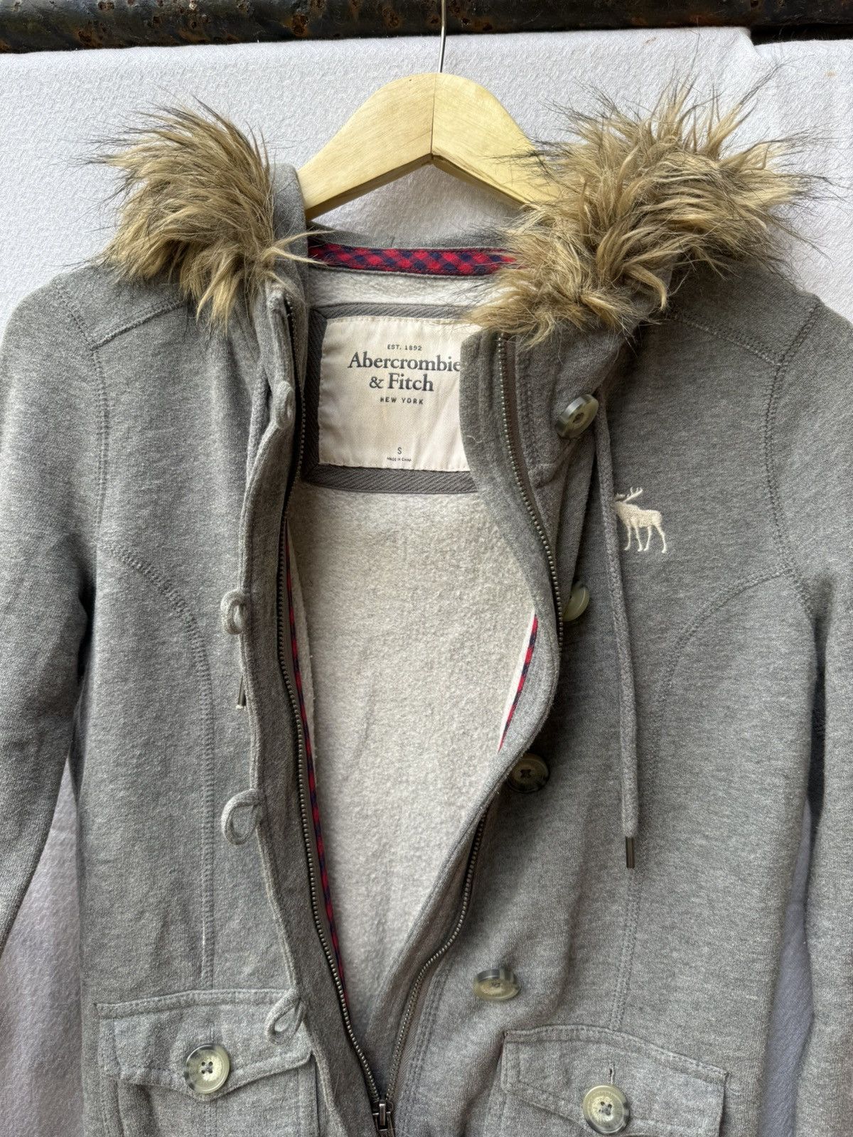 Hysteric Glamour Abercrombie & fitch furhoodie sweatshirt Size US S / EU 44-46 / 1 - 4 Thumbnail