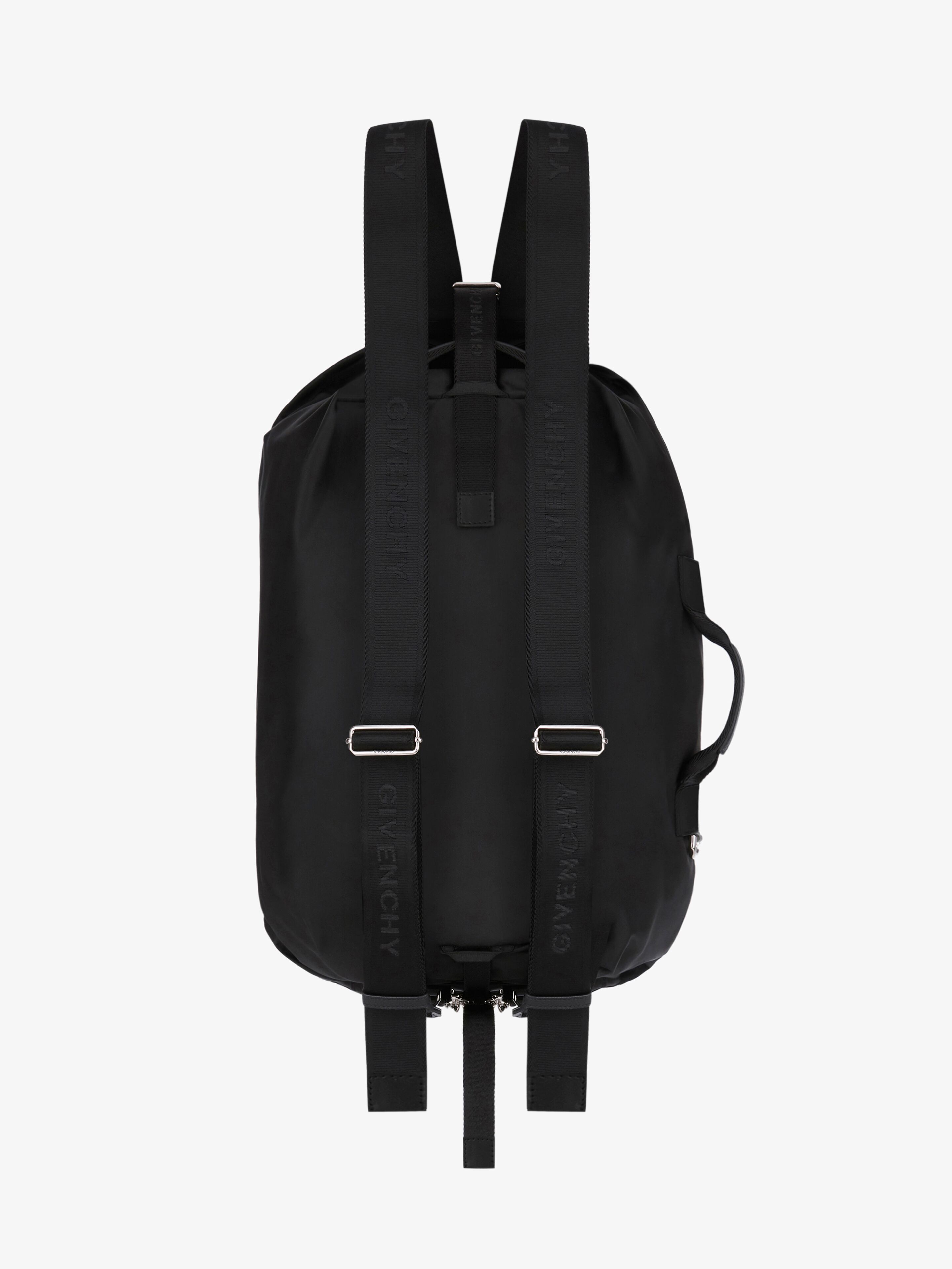 Givenchy o1w1db10925 Size: OS / G-Zip Medium Backpack in Black Size ONE SIZE - 4 Thumbnail