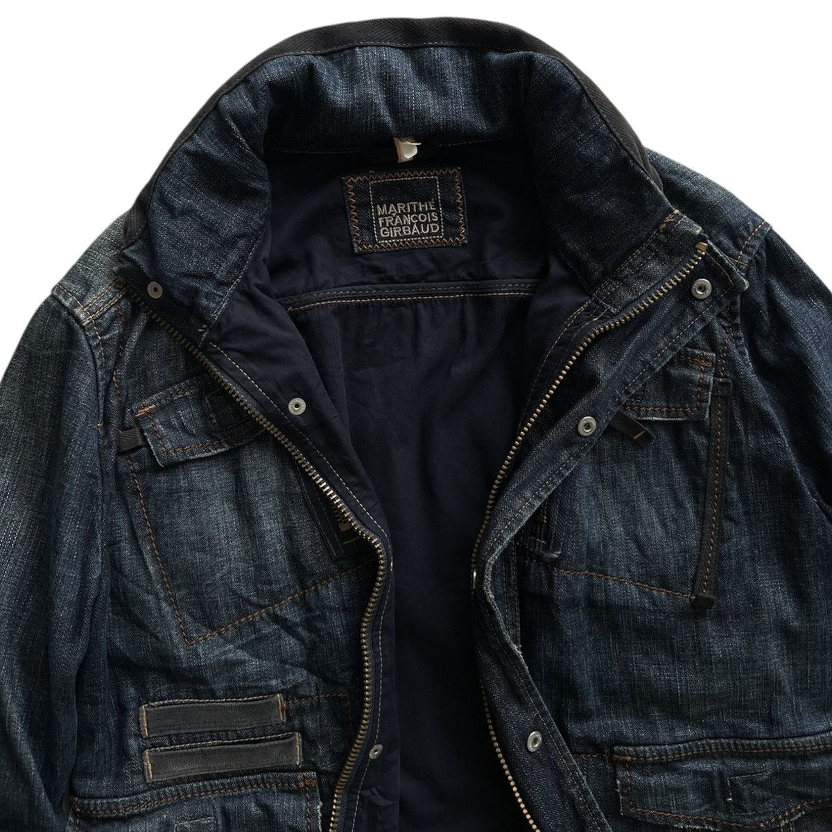 Beauty Beast × Marithe + Francois Girbaud ⁡MARITHÉ & FRANÇOIS GIRBAUD DENIM JACKET🇫🇷 Size US L / EU 52-54 / 3 - 2 Thumbnail