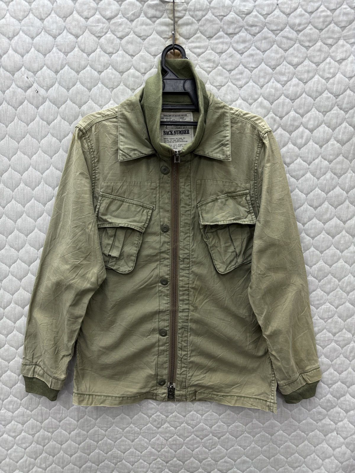 Japanese Brand 🔥🔥🔥ARCHIVE VINTAGE BACK NUMBER MILITARY JACKET Size US M / EU 48-50 / 2 - 1 Thumbnail