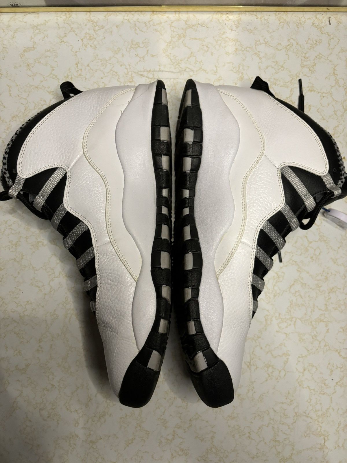 Jordan Brand Air Jordan 10 Retro 2013 Steel 2013 Size US 13 / EU 46 - 3 Thumbnail