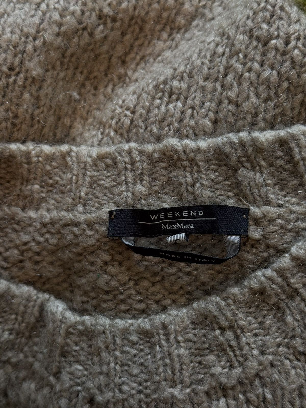 Designer × Max Mara × Weekend Max Mara Max Mara Weekend mohair wool blend sweater Size L / US 10 / IT 46 - 4 Thumbnail