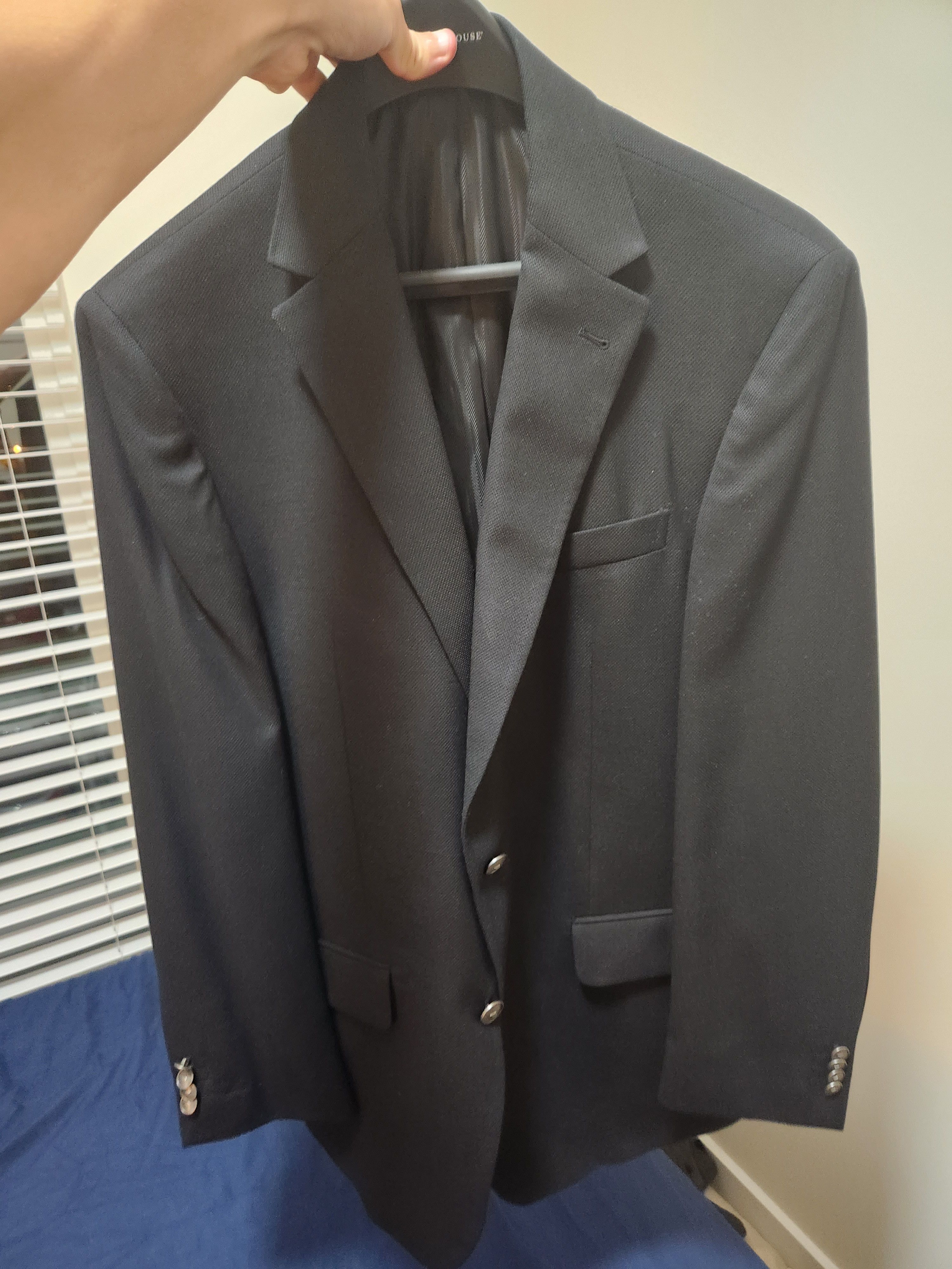 Joseph Abboud Joseph Abboud Black Blazer Size US L / EU 52-54 / 3 - 10 Thumbnail