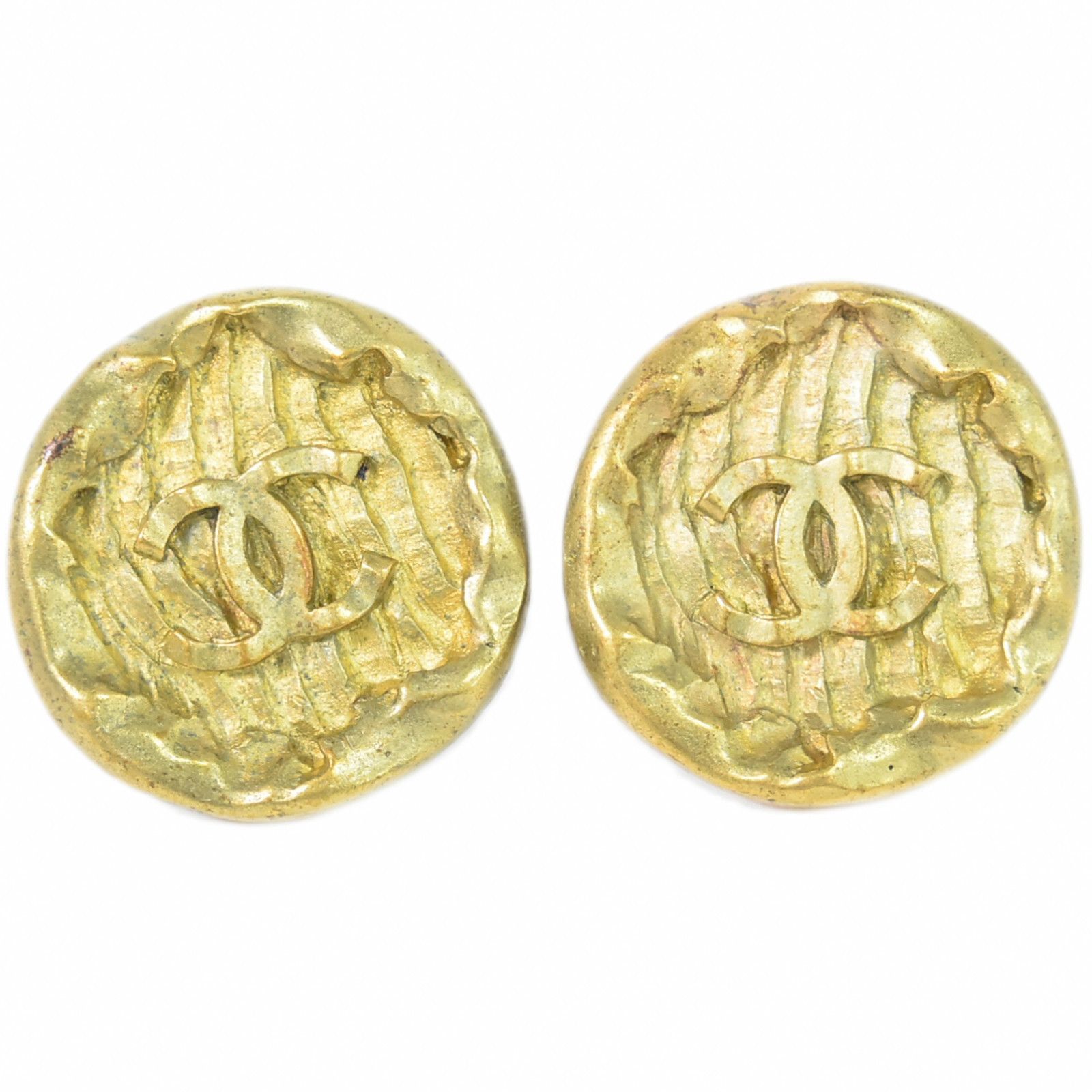 Chanel Chanel Logo CC Gold-plated Size ONE SIZE - 1 Thumbnail