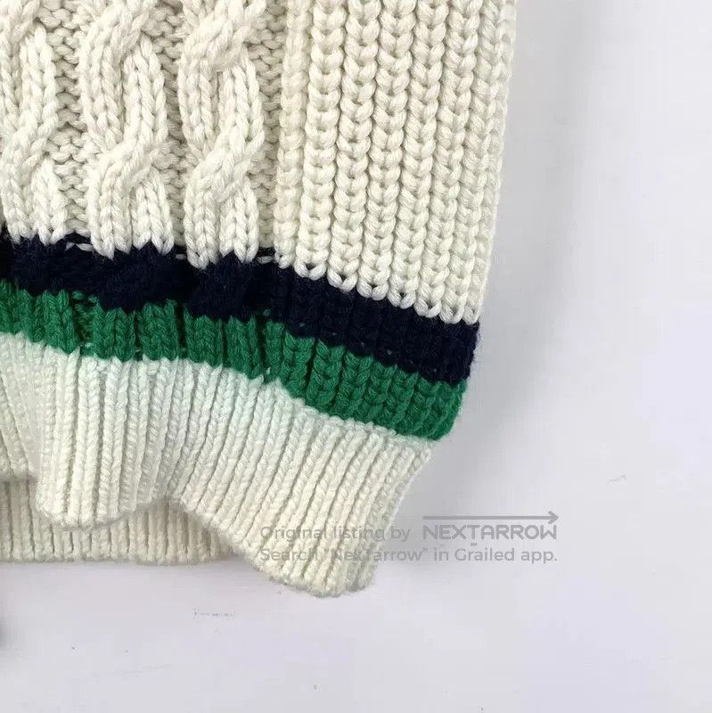 Miu Miu Miu Miu Cream Cable Knit Pullover Vest . Size S / US 4 / IT 40 - 4 Thumbnail