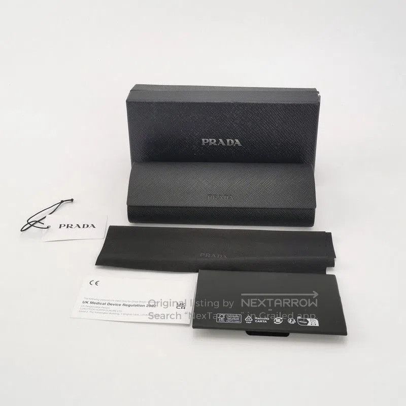Prada Prada Logo Frame Eyewear with Side Branding. Size ONE SIZE - 8 Thumbnail