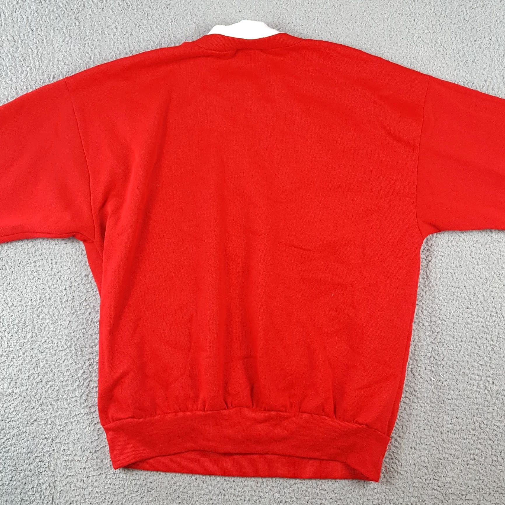 Poler VINTAGE Nut Cracker 90s North Pole Christmas Polar Bear SweatshirtCrewneck Fleece Pullover Size M Red Women or Mens (depending) Unisex Adults Size US M / EU 48-50 / 2 - 6 Thumbnail