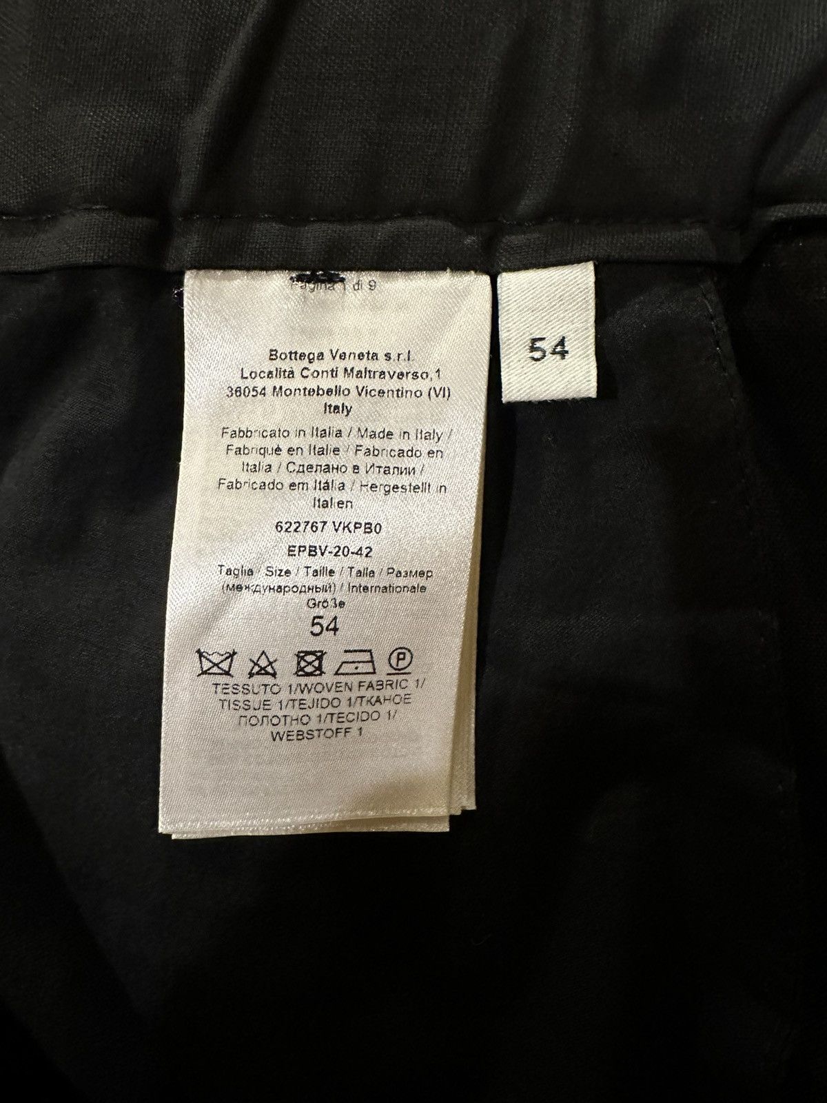 Bottega Veneta Bottega Veneta Daniel Lee Technical Coated Black Pants 2020 Size US 36 / EU 52 - 12 Thumbnail
