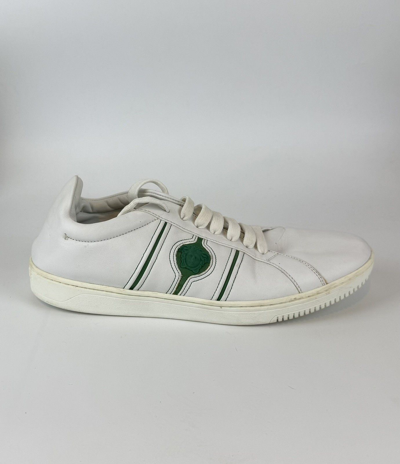 Versace Versace Men’s Low-Top Sneakers - White Size US 10 / EU 43 - 11 Thumbnail