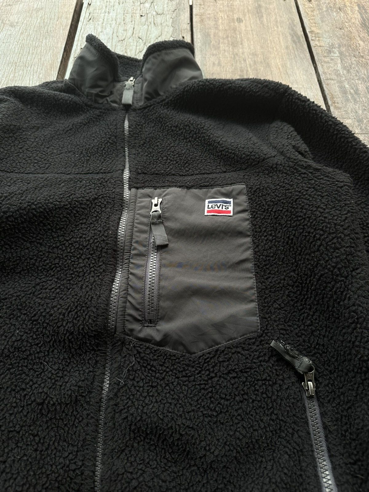 Levi's Levis Fleece Full zipper Size US M / EU 48-50 / 2 - 3 Thumbnail