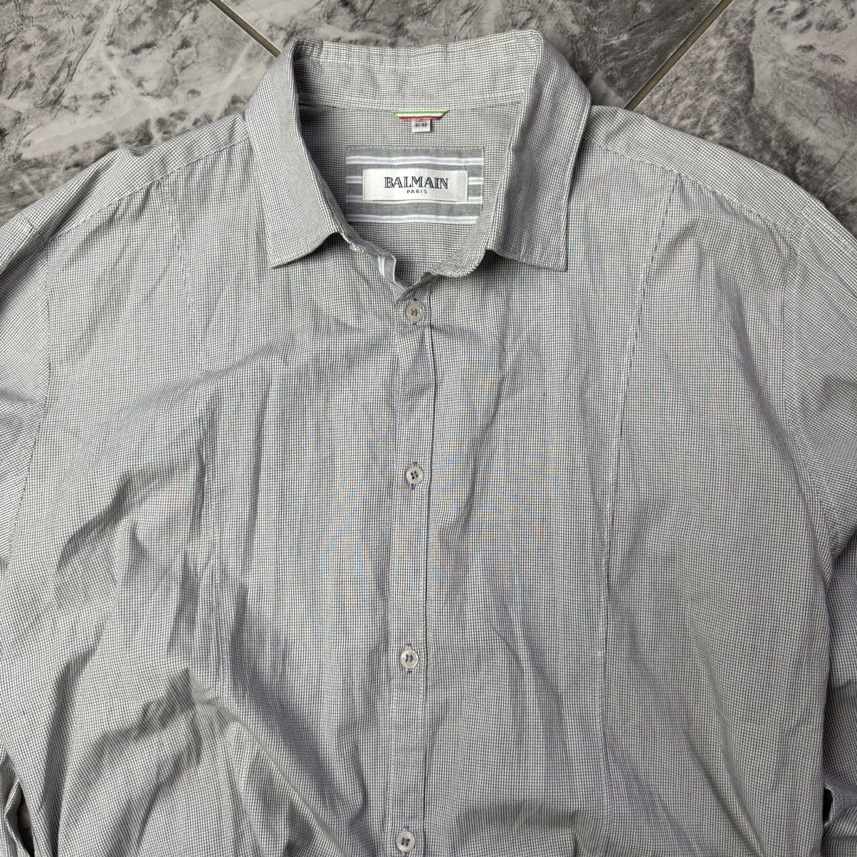 Balmain × Vintage Balmain Paris Shirt Vintage Size US L / EU 52-54 / 3 - 3 Thumbnail